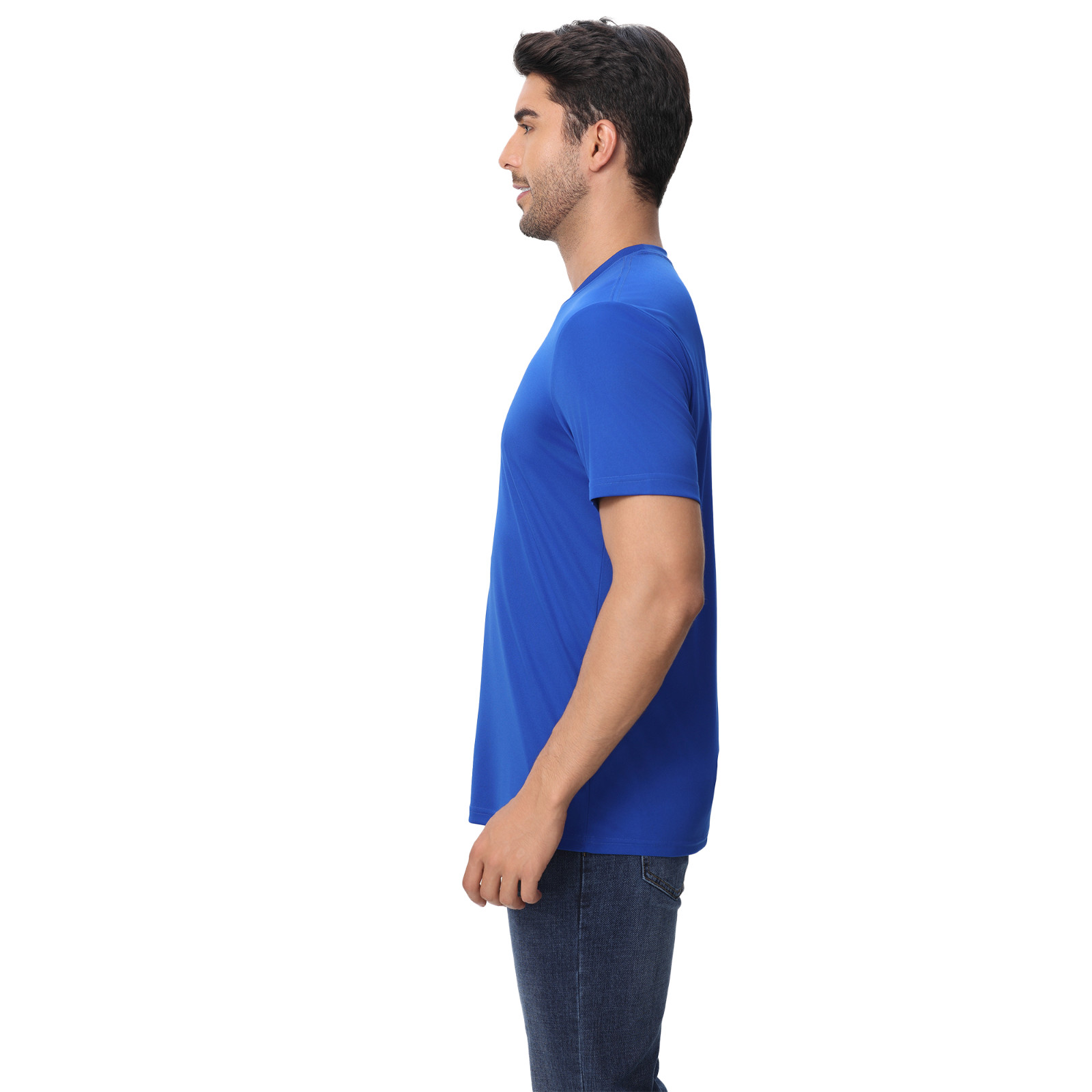Zfeel Performance Pure Dry Fit Shirt Value 6 Pack Men Mix Color Short Sleeve Tee