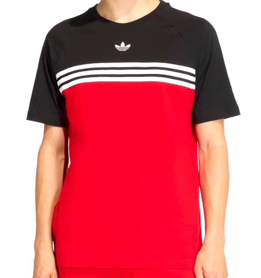 NEW MENS ADIDAS ORIGINALS 3 STRIPES TREFOIL SHIRT ~SIZE XL #KE3306