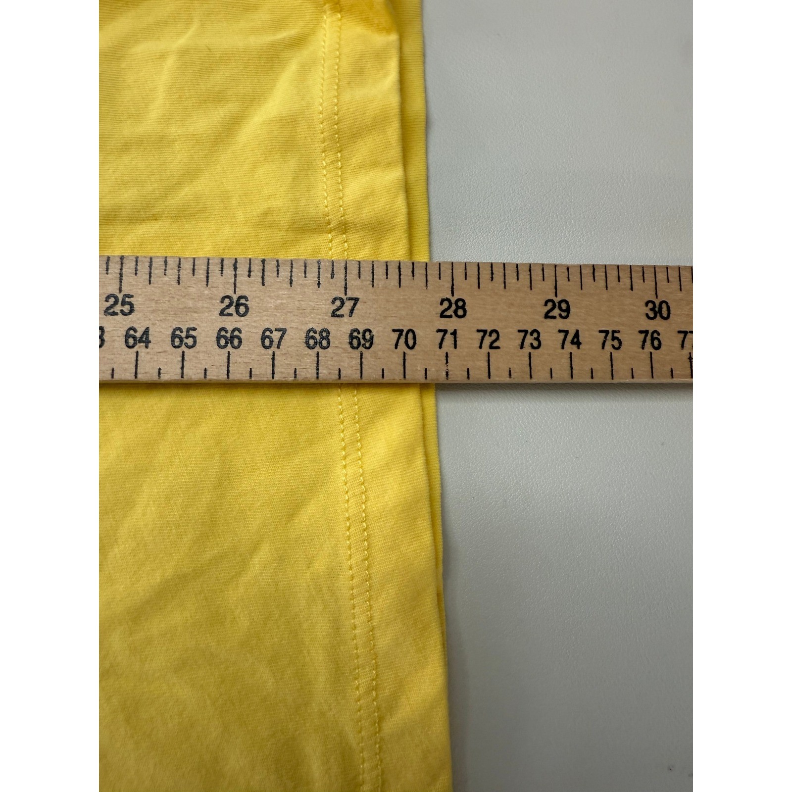 Club Monaco Mens SS Williams Pocket Tee Yellow Cotton Crew Neck Shirt MediumNEW