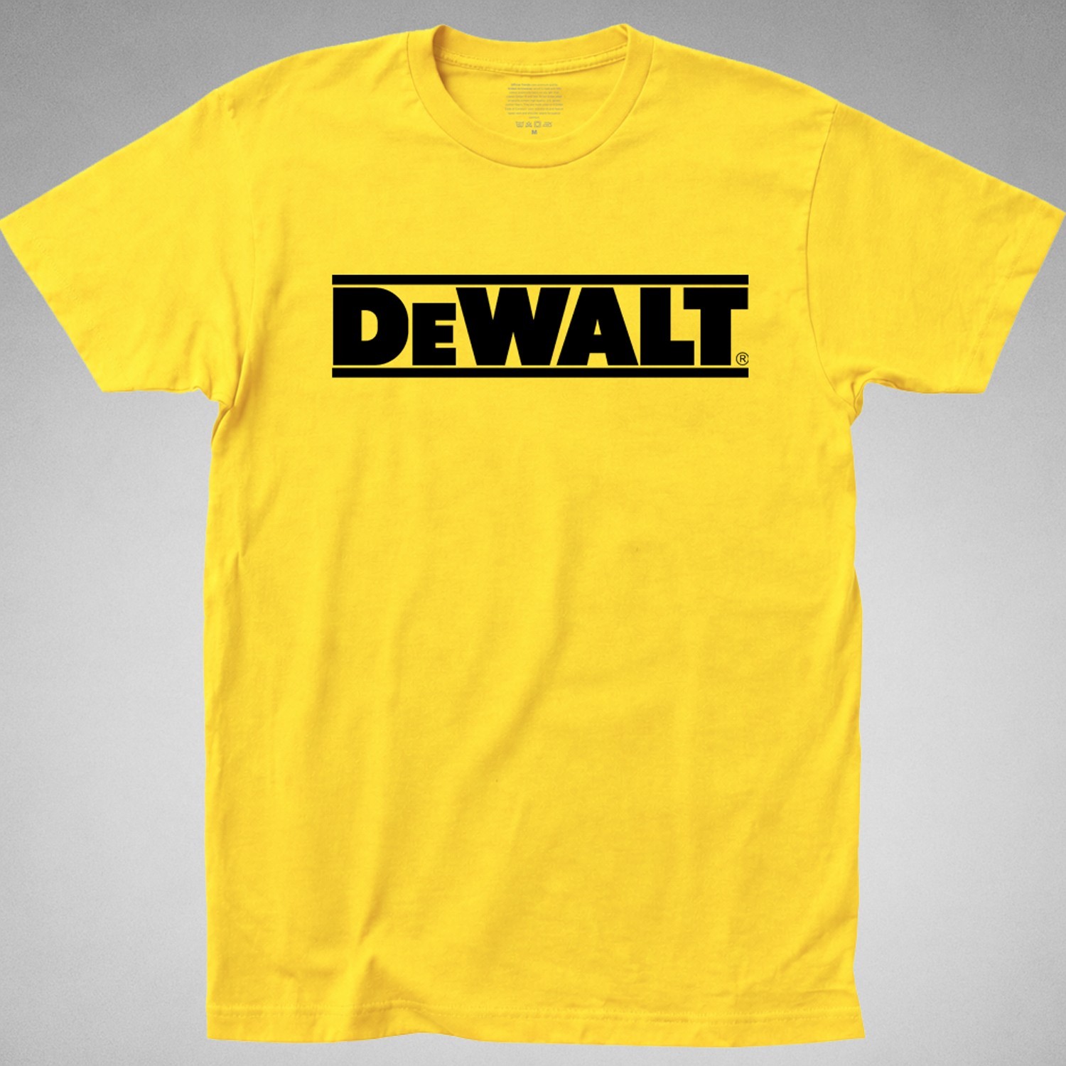 DEWALT T-SHIRT Tool Shirt Tee T Garage Parts Car Construction Tools Drill work