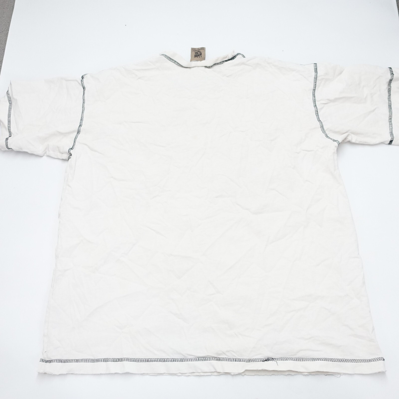 JNCO T-Shirt Men&rsquo;s One Size White Round Neck Short Sleeve Classic Fit Pullover