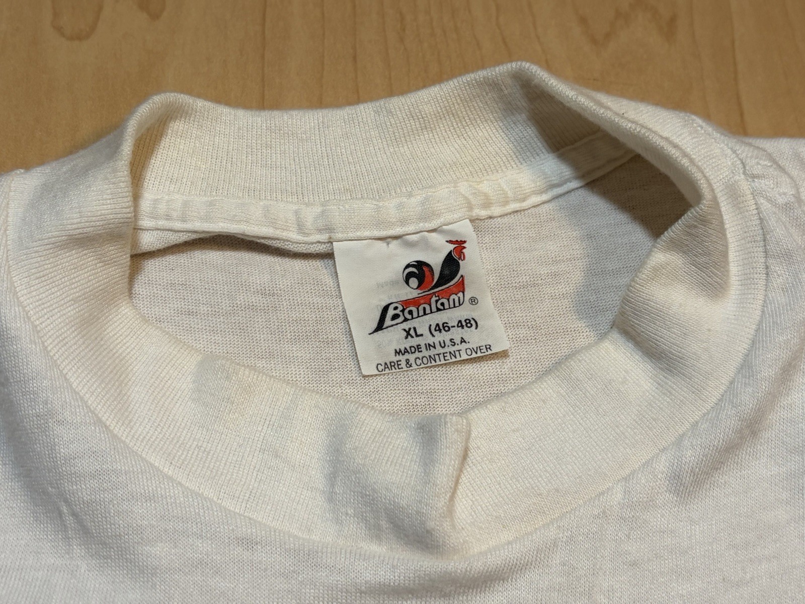 NUTRILITE Vintage Bantam T-Shirt Made USA Vitamins 80’s XL Good Health