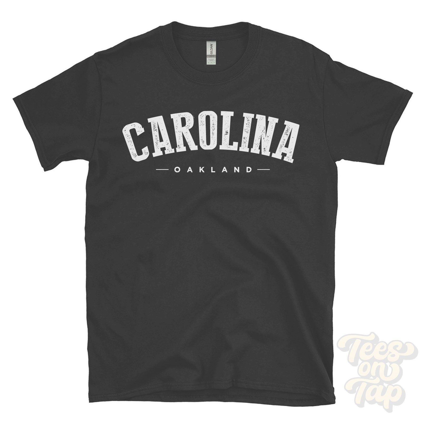 CAROLINA OAKLAND T-SHIRT Sumter South Carolina USA retro varsity hometown gift
