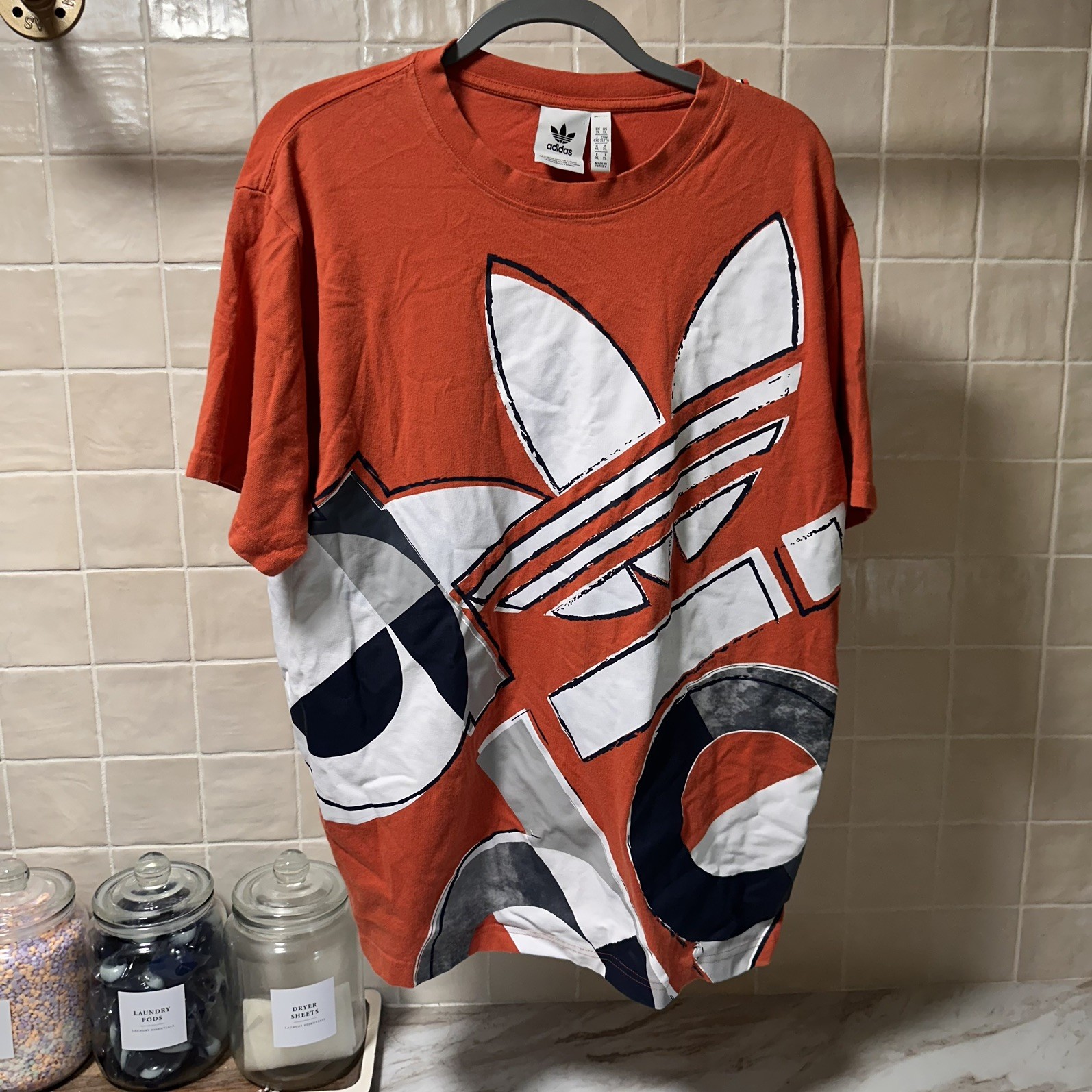MEN&rsquo;S ADIDAS ORIGINALS BOLD TREFOILTEE SHIRT ~SIZE XL