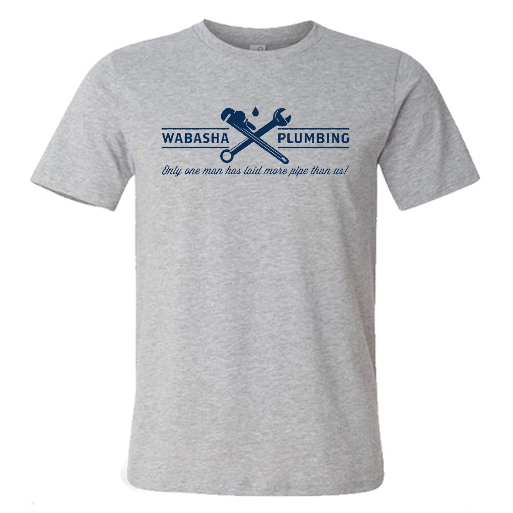 Wabasha Plumbing Frumpy Old Men Men&rsquo;s Grey Size S to 5XL