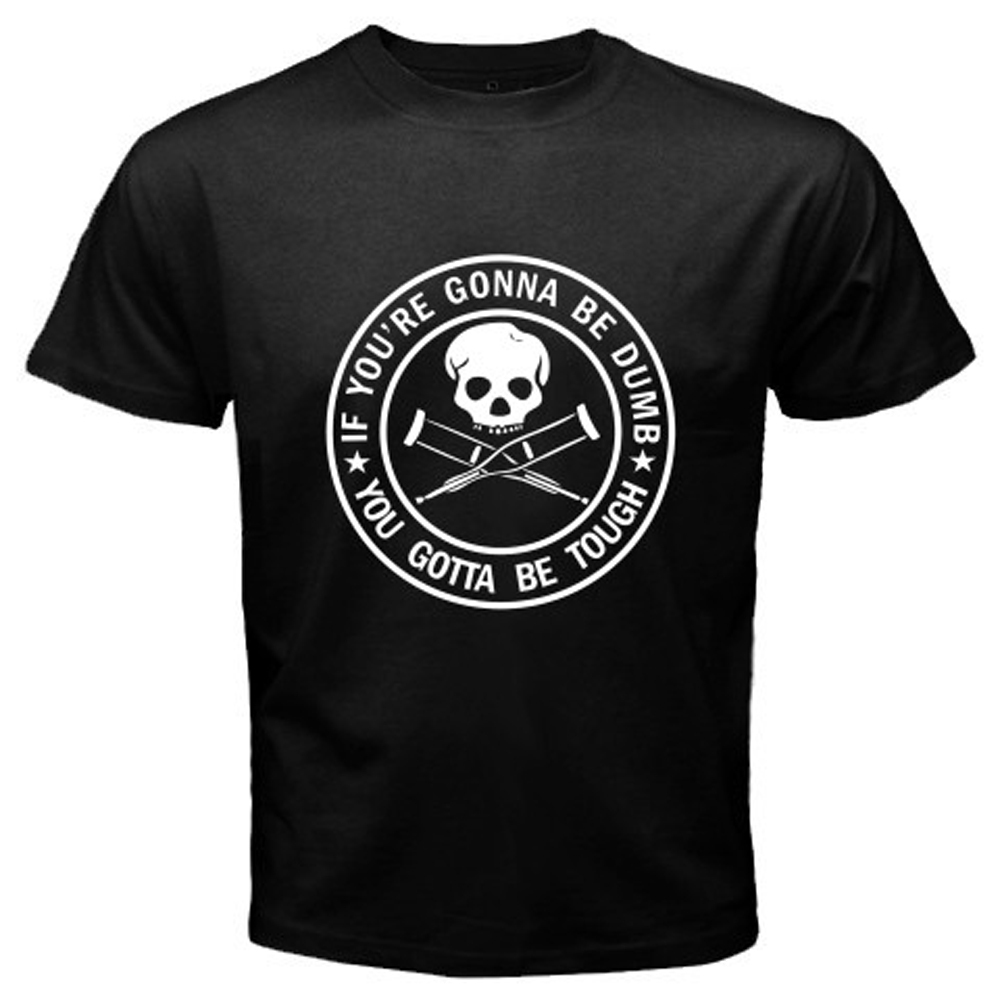 Jackass TV series Men&rsquo;s Black T-Shirt Size S M L XL 2XL 3XL 4XL 5XL