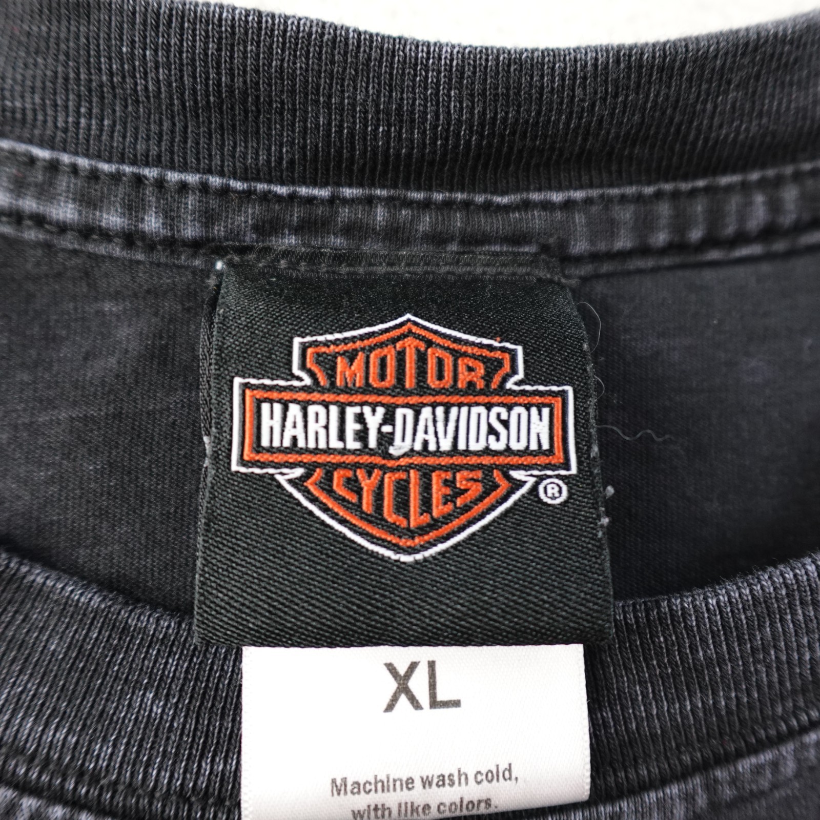 Harley Davidson High Desert Boise Idaho T Shirt Mens XL Black Eagle Biker