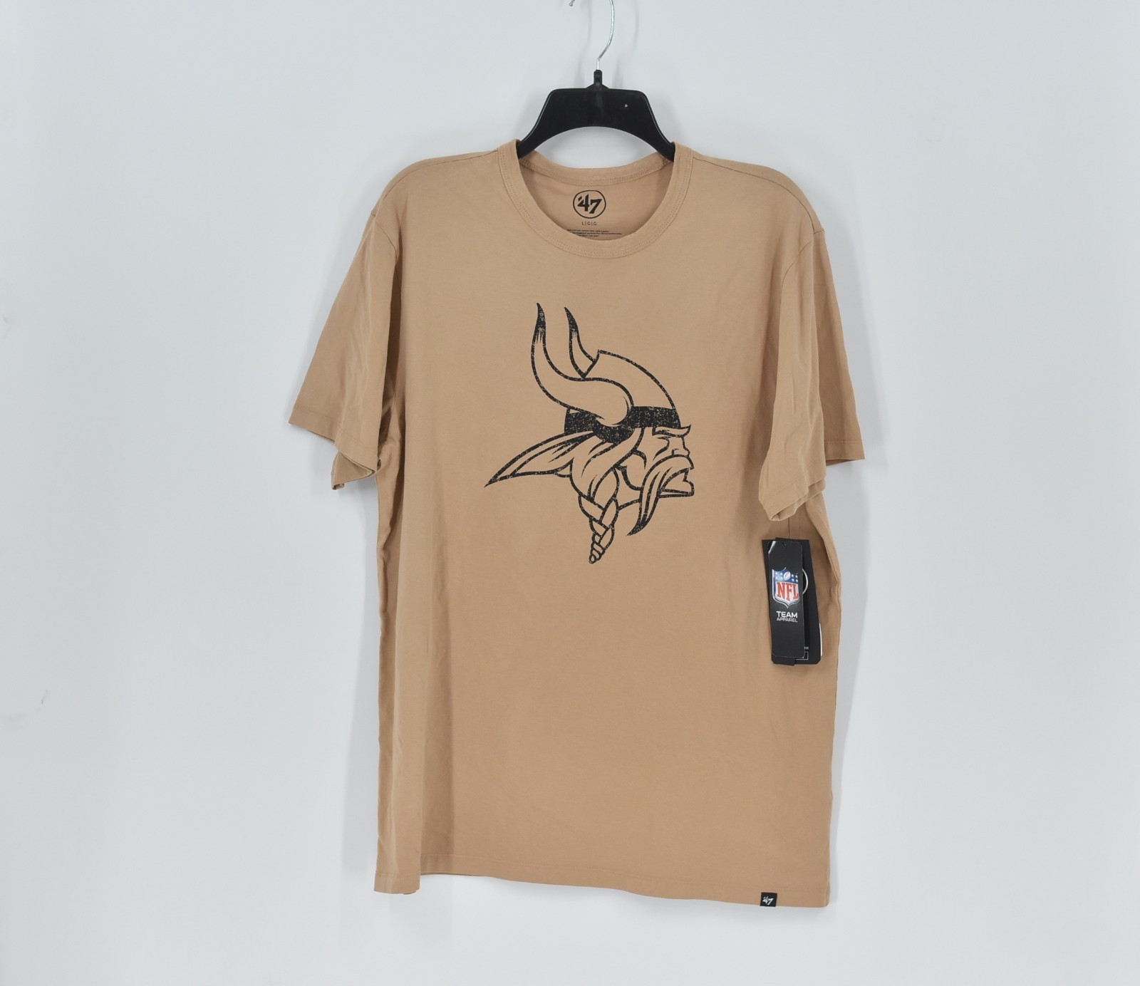Men&rsquo;s &rsquo;47 Minnesota Vikings Imprint T-Shirt in Dusted Khaki Size Large