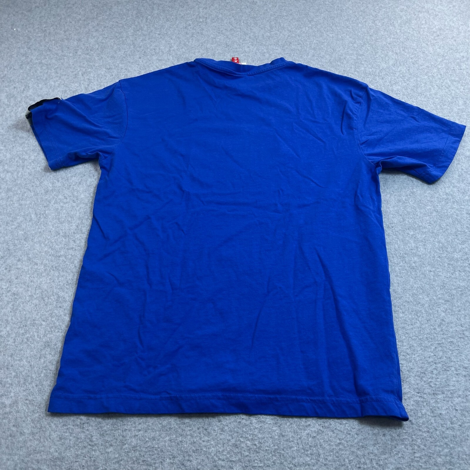 Kappa T-Shirt Men Medium Blue Shirt Fitted Streetwear Grunge Logo Retro 90s Y2K