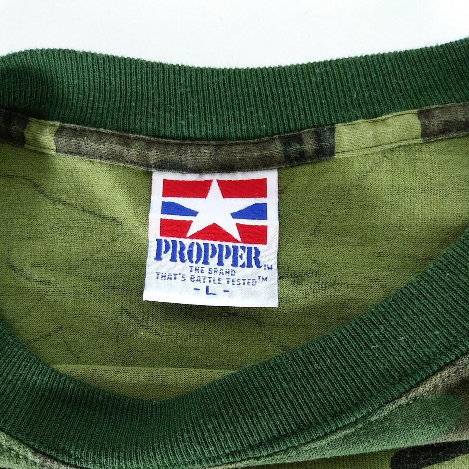 Propper Camo Military Camo T-Shirt Tee Made In The US Size Large