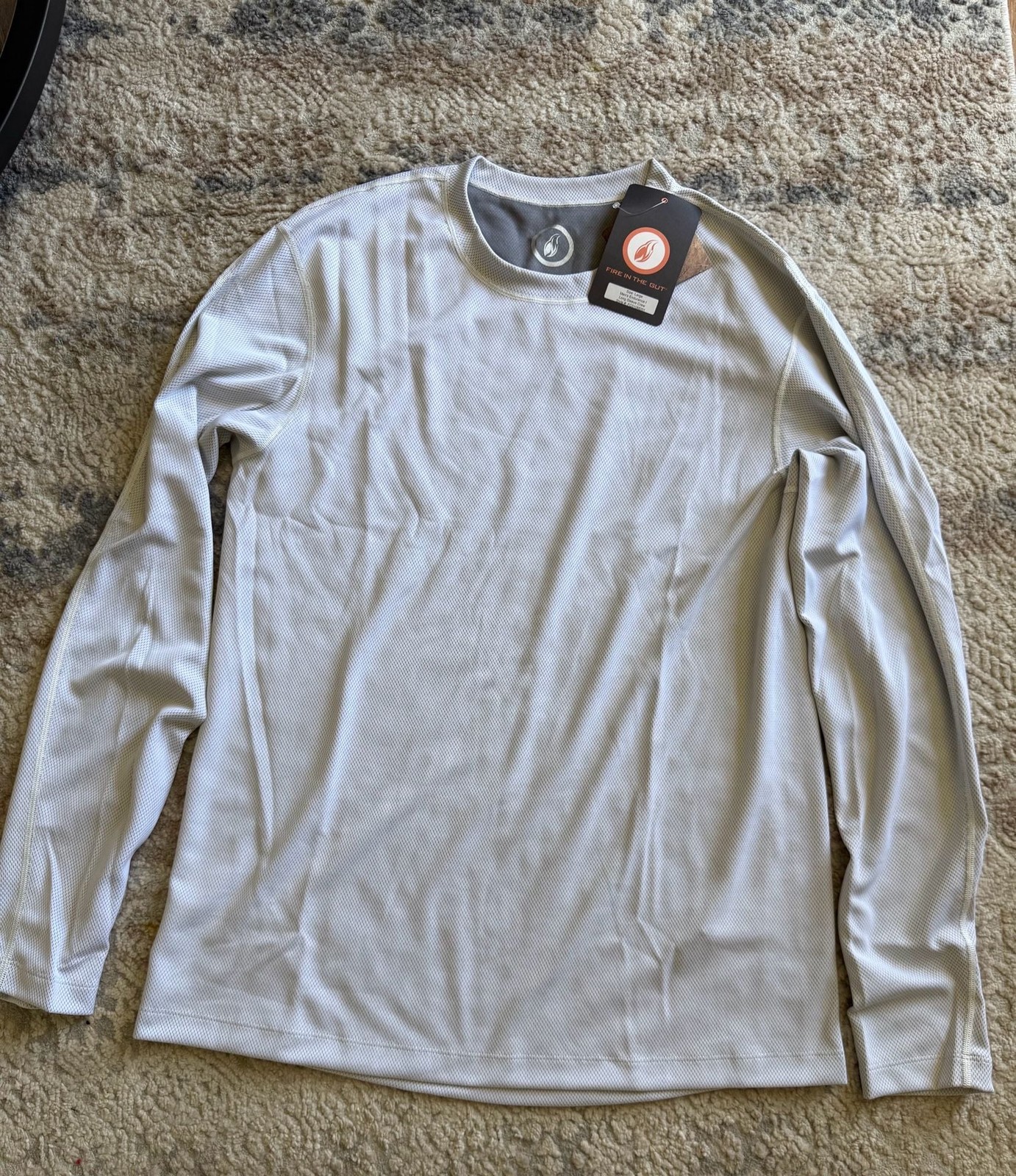 Fire in the Gut Men&rsquo;s Endurance I Long Sleeve Crew Performance Base Layer