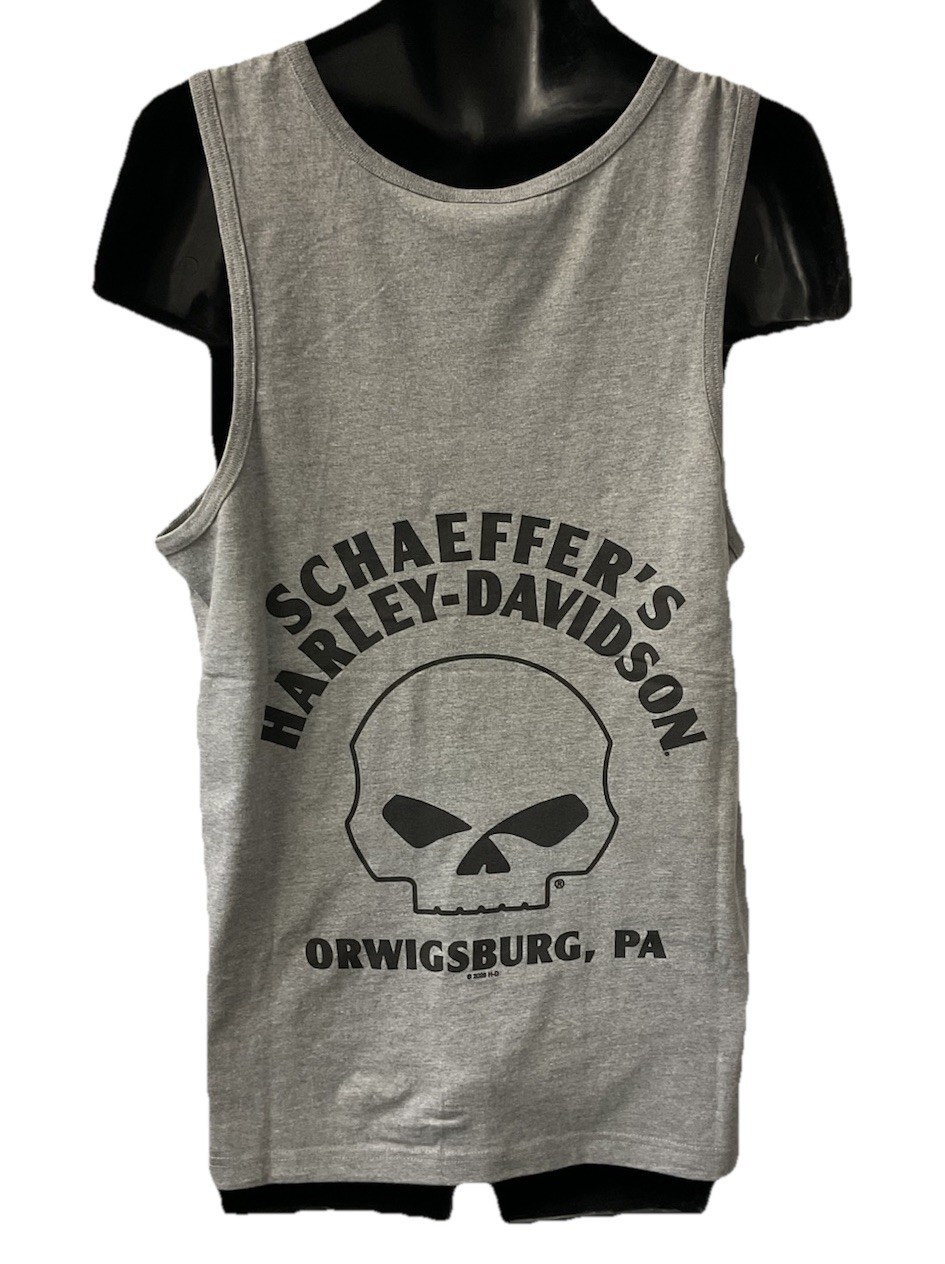 Harley Davidson Men&rsquo;s Dark Wrench Tank Top Gray 3003039