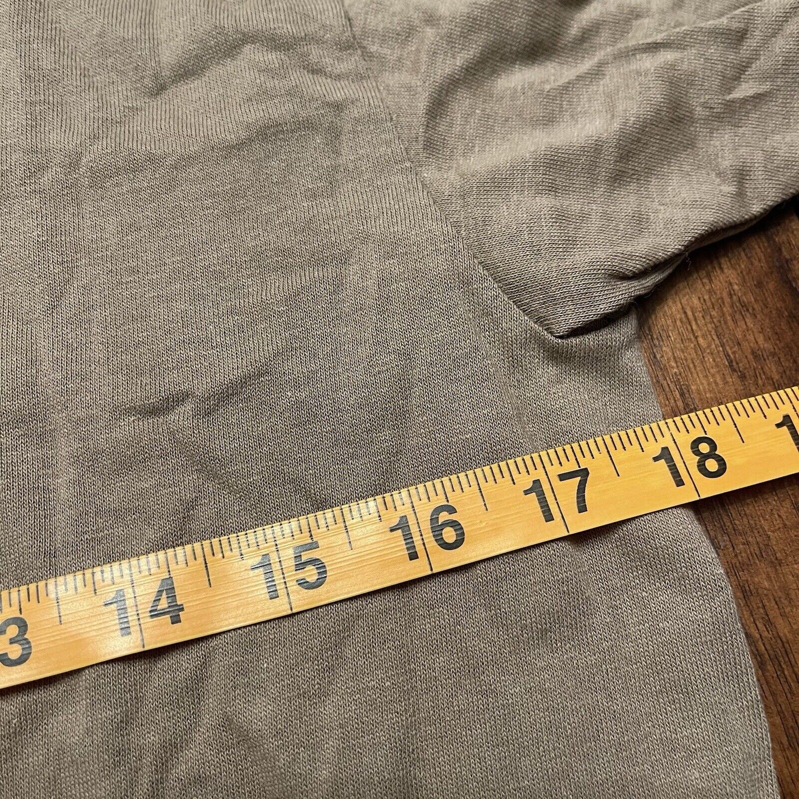 Vtg Duke Athletic Products Shirt S Brown Blank 90s Tee Adult