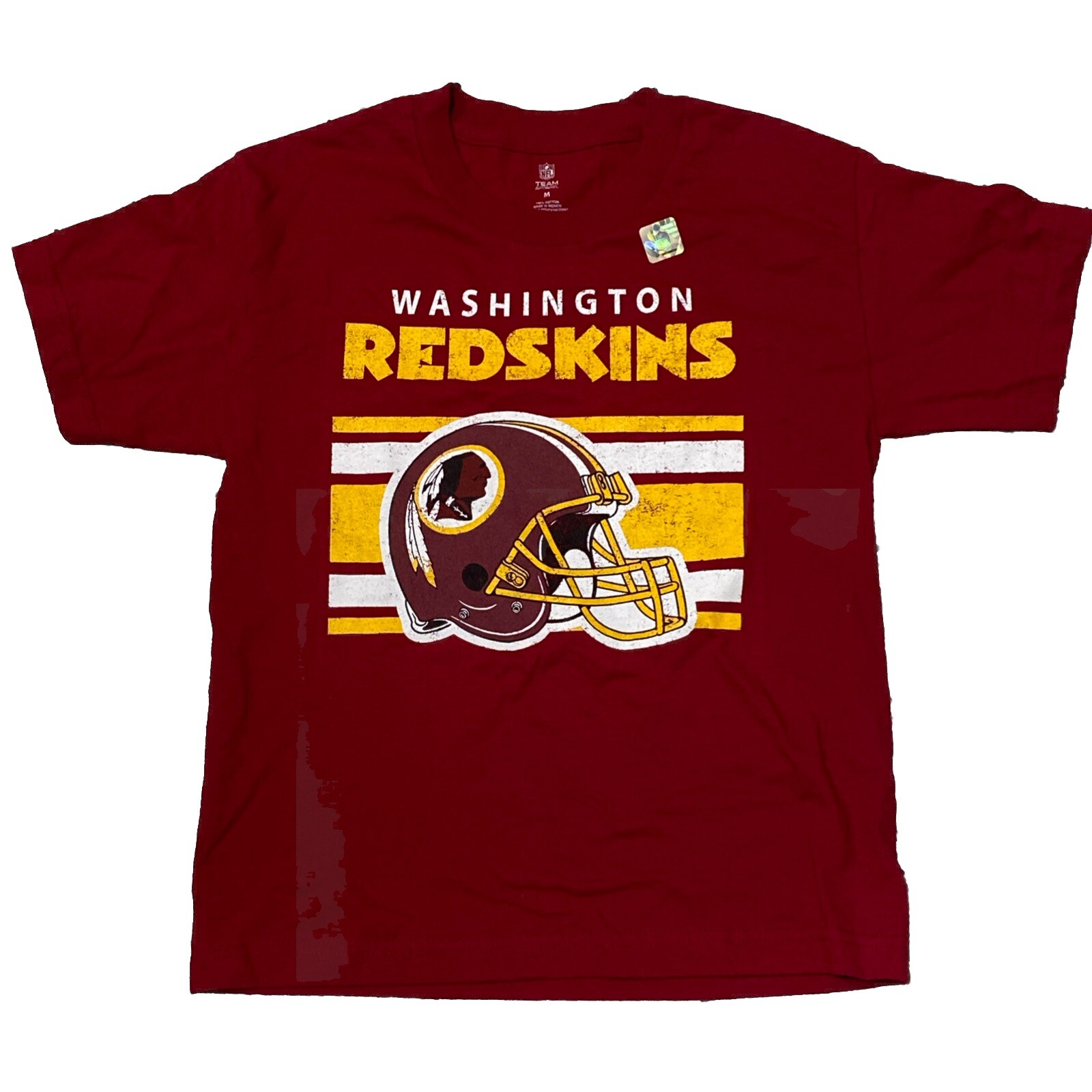 Washington Redskins NFL Graphic Tee T-shirt Helmet Team Apparel Official NWT M