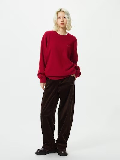 KAWS WINTER x UNIQLO Cashmere Crew Neck Sweater 3 colors New Japan 2025