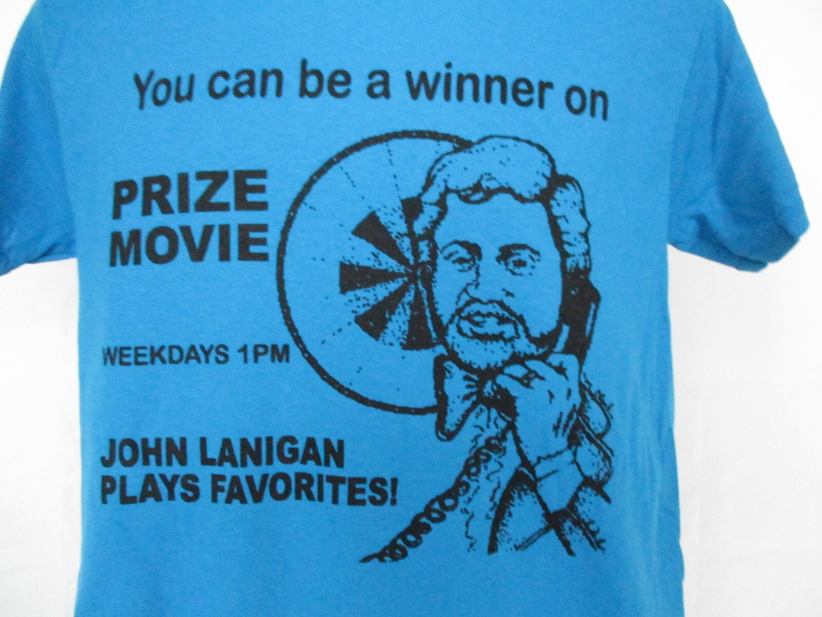 John Lanigan Prize Movie Cleveland TV Show Men&rsquo;s Blue T-Shirt – Men’s S – 3XL