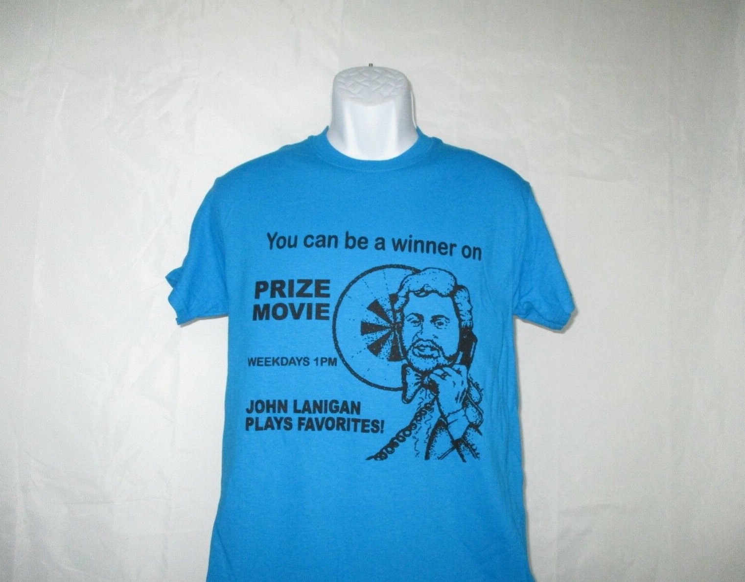 John Lanigan Prize Movie Cleveland TV Show Men&rsquo;s Blue T-Shirt – Men’s S – 3XL