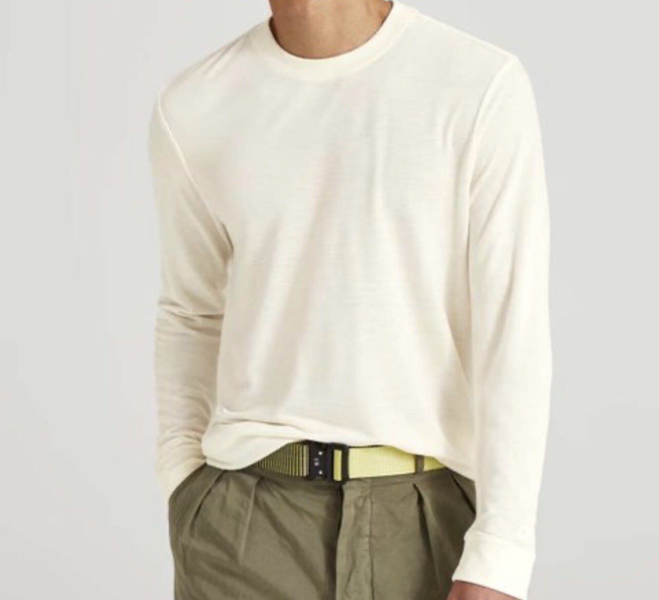 Allbirds The TrinoXO Sea Long Sleeve Tee Shirt Blizzard Men Size 3XL XXXL NEW