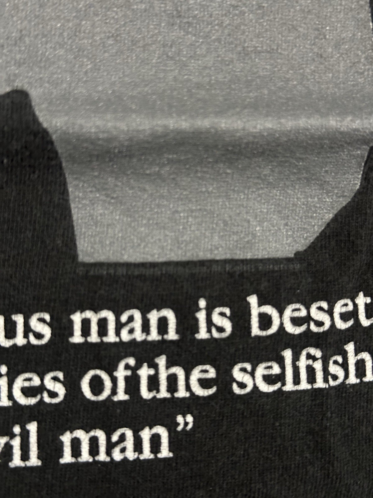 Vintage Pulp Fiction T Shirt 2004 Ezekiel 25:17 Large Tarantino