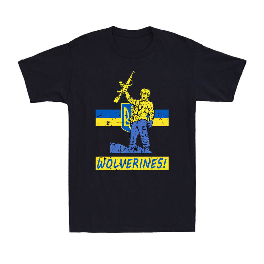 Wolverines Ukraine Peace Shirt Stand With Ukraine Men&rsquo;s T-Shirt
