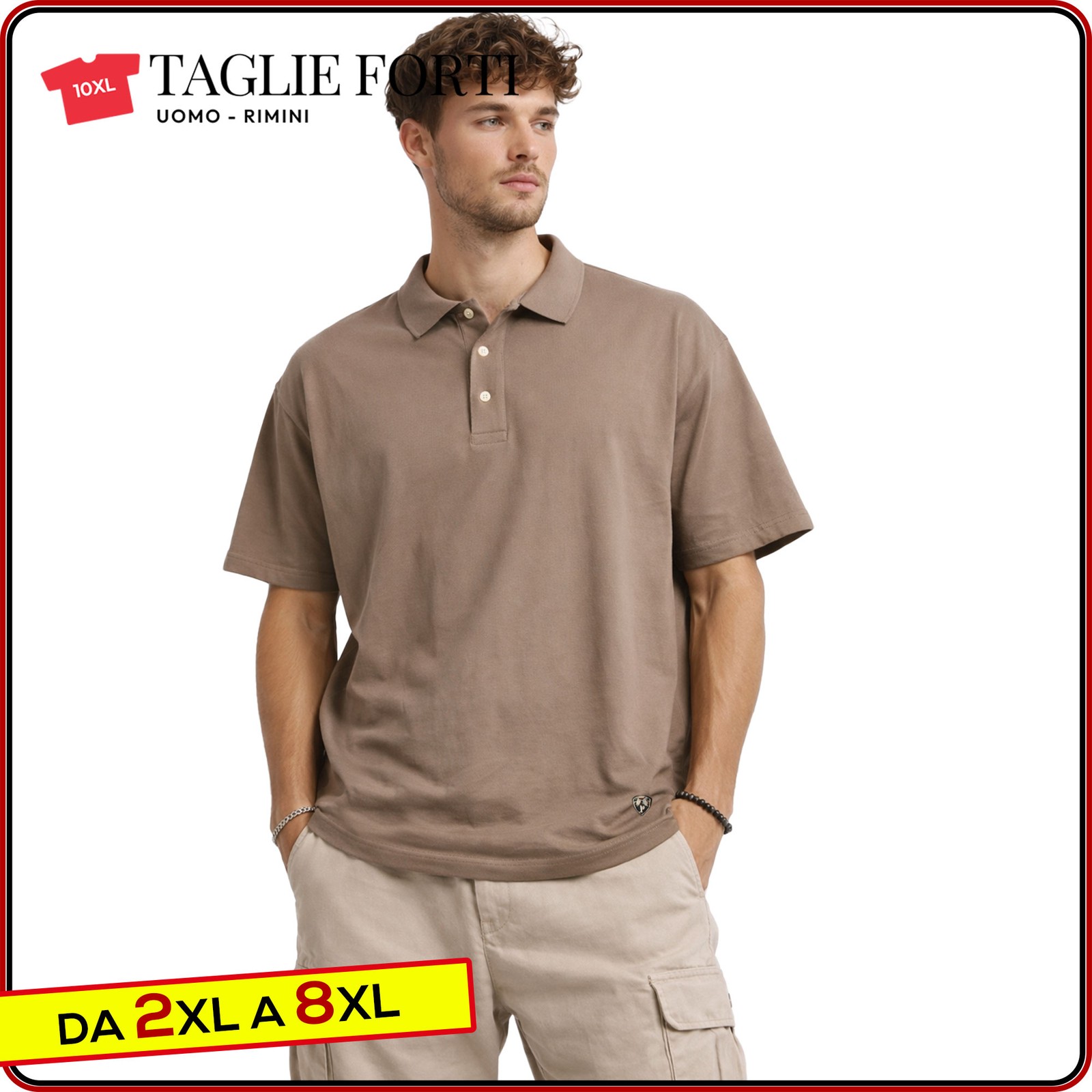 men&rsquo;s short sleeve cotton polo shirt PLUS SIZES from 2xl to 10xl