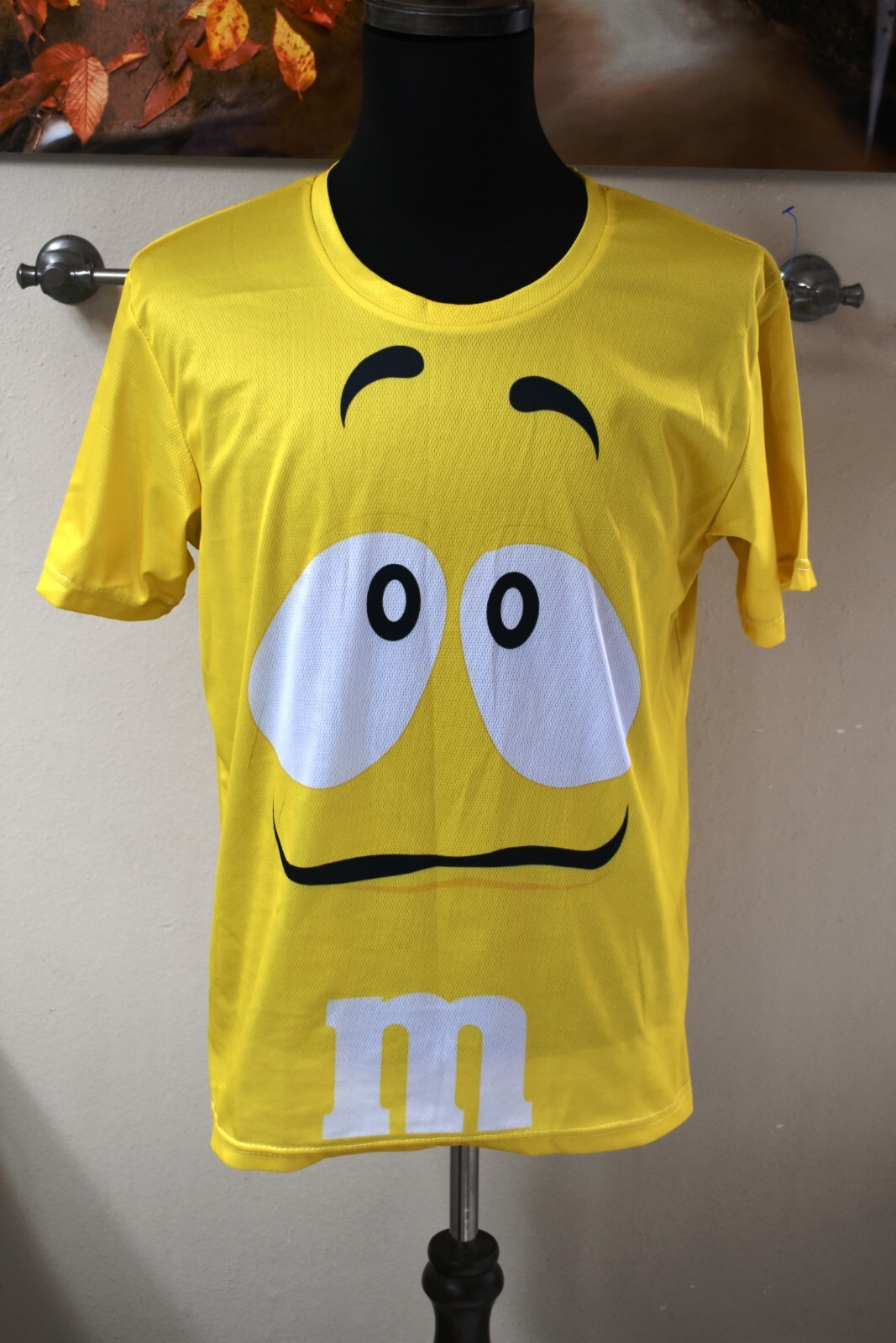 Adult Unisex M&M&rsquo;s Chocolate Halloween Cosplay Costume 2 SIDE VIEW T-Shirt M