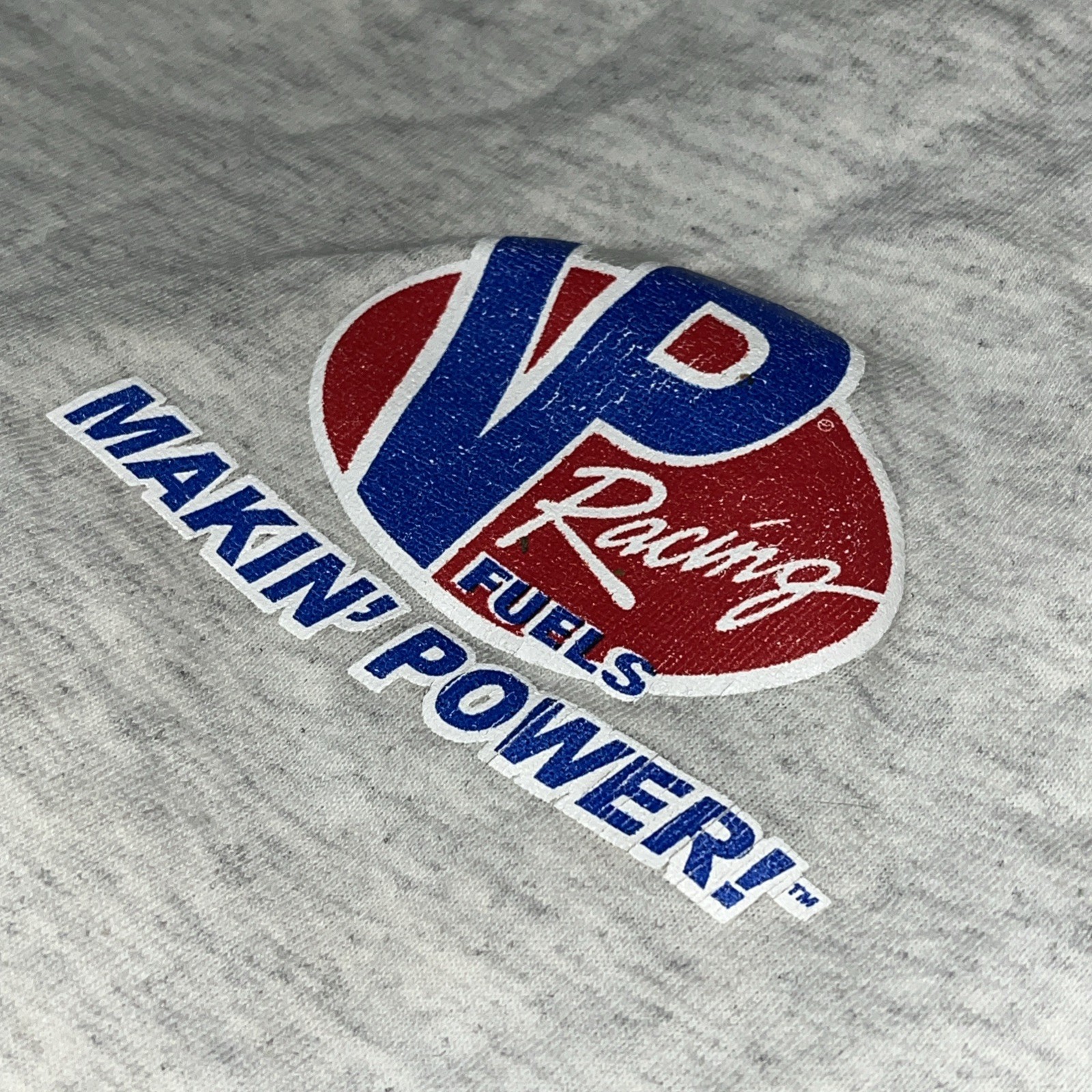 VP Racing Fuels Mens XL Flaming Must Make More Power Shirt Graphic Troy Lee