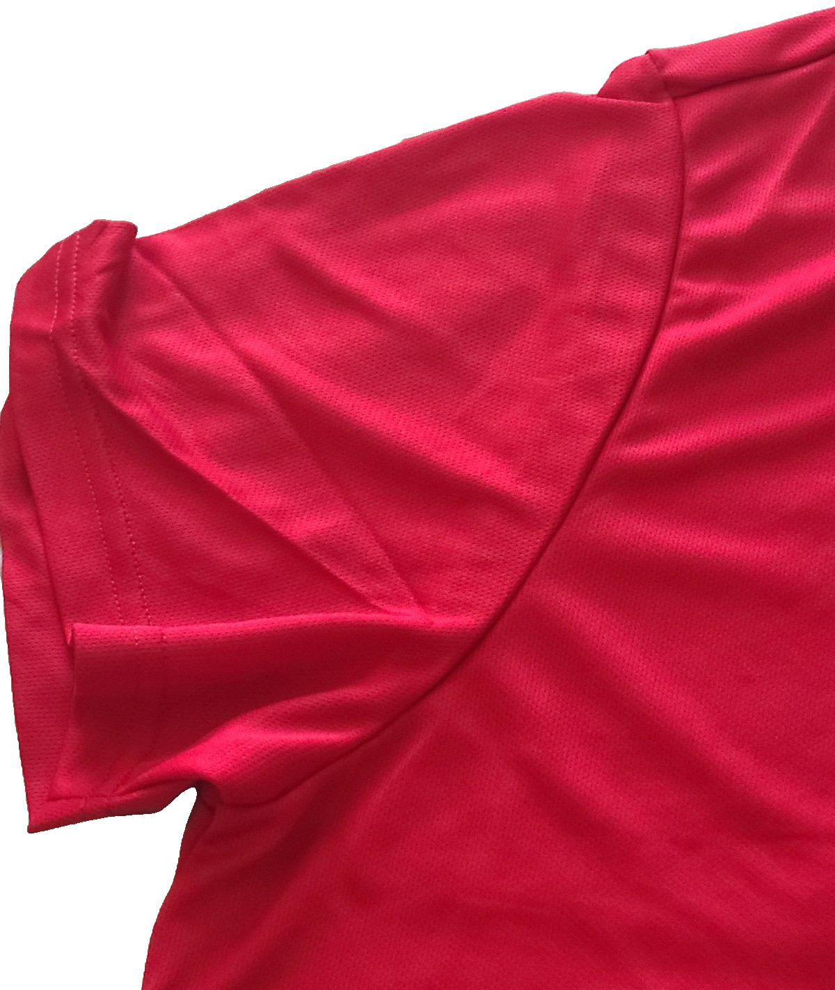 ATHLETIC WORKS Mens T-Shirt SIZE 3XL (54-56) DriWorks Short Sleeve Red