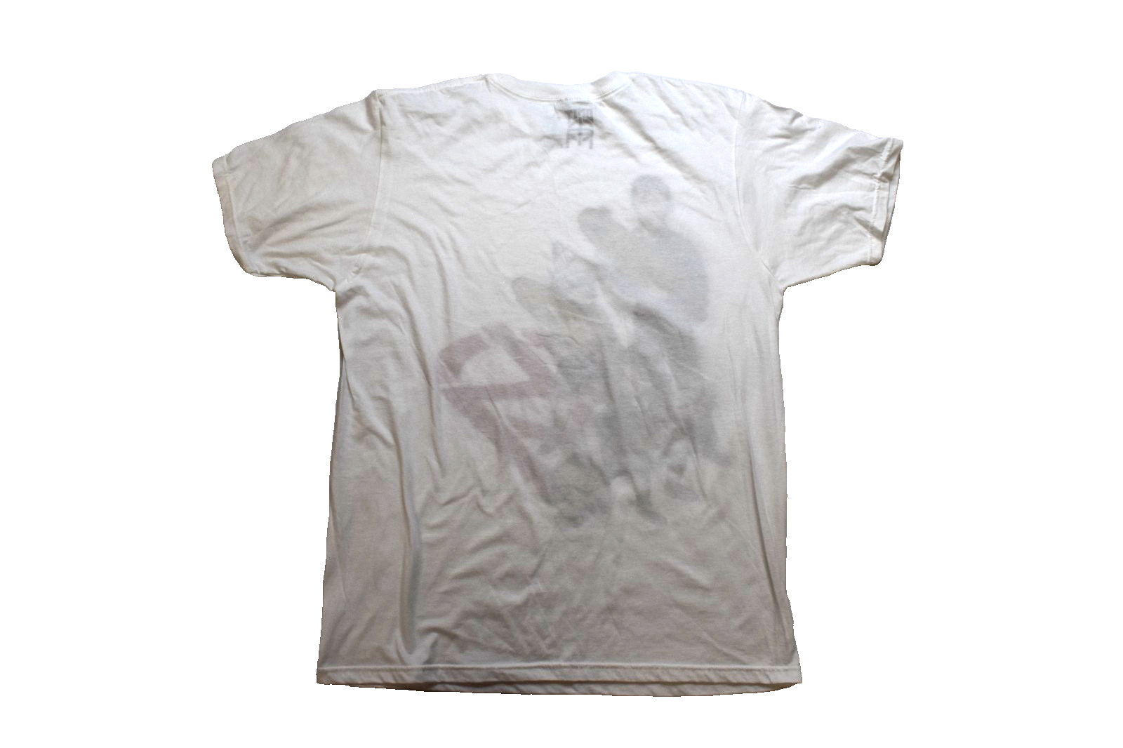 Omit Streetwear Mens War Bound Retro Skater Kids White Shirt New Large