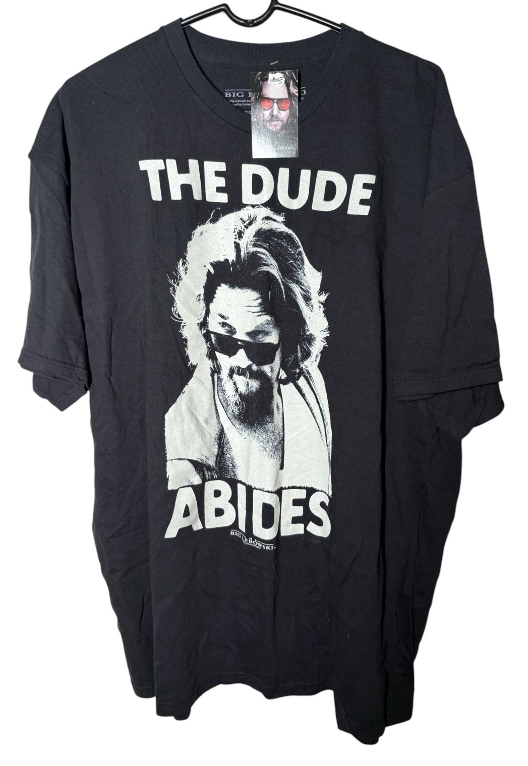 {NWT} Men&rsquo;s Vintage « The Big Lebowski » Black Graphic Shirt XXL Cotton