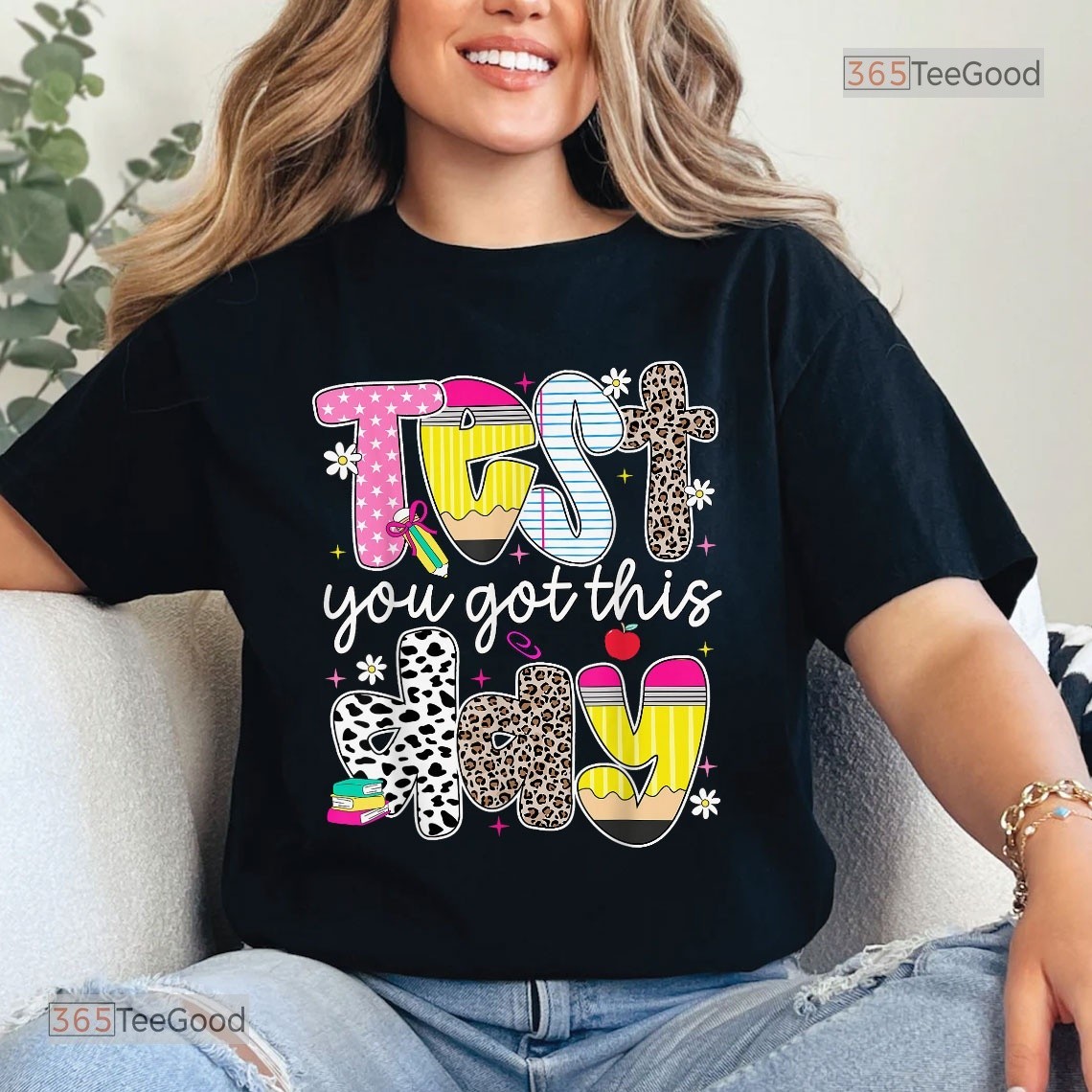 Test Day You Got This Shirt, Testing Teacher Student Kid Motivation Graphic Tee