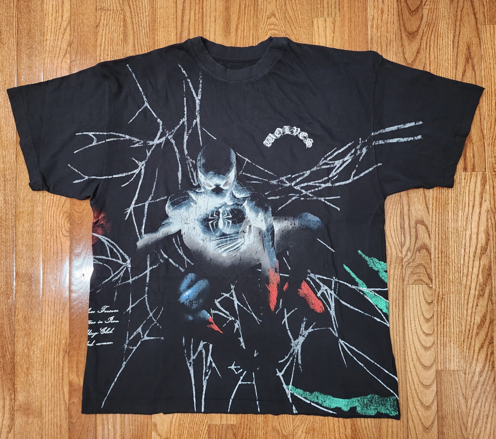 Darc Sport Spider-Man « With Great Power » Tee – Size L