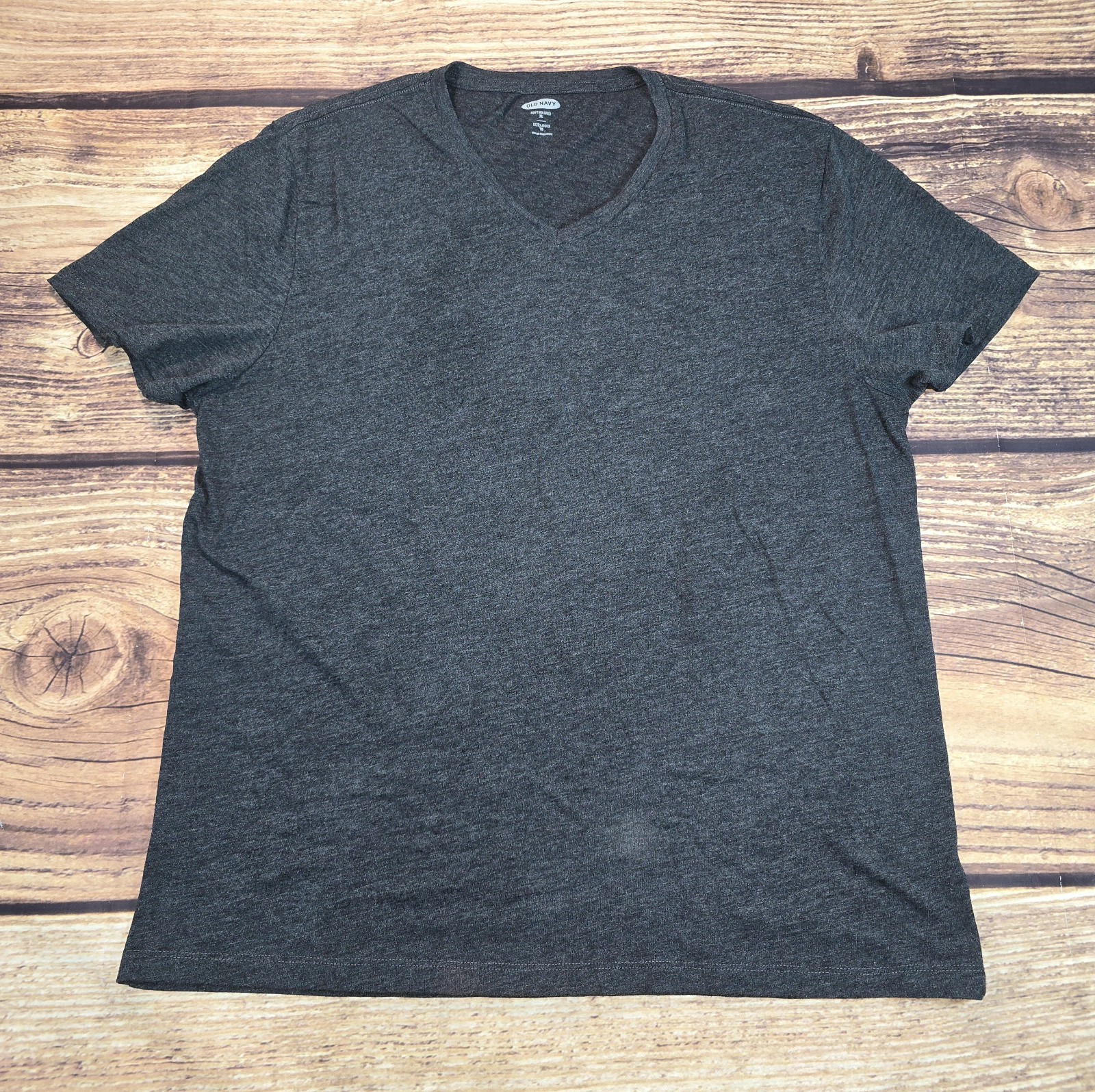 (Lot of 2) Casual T-shirts Men&rsquo;s XL Old Navy Soft Washed Blue Gray Pre-owned