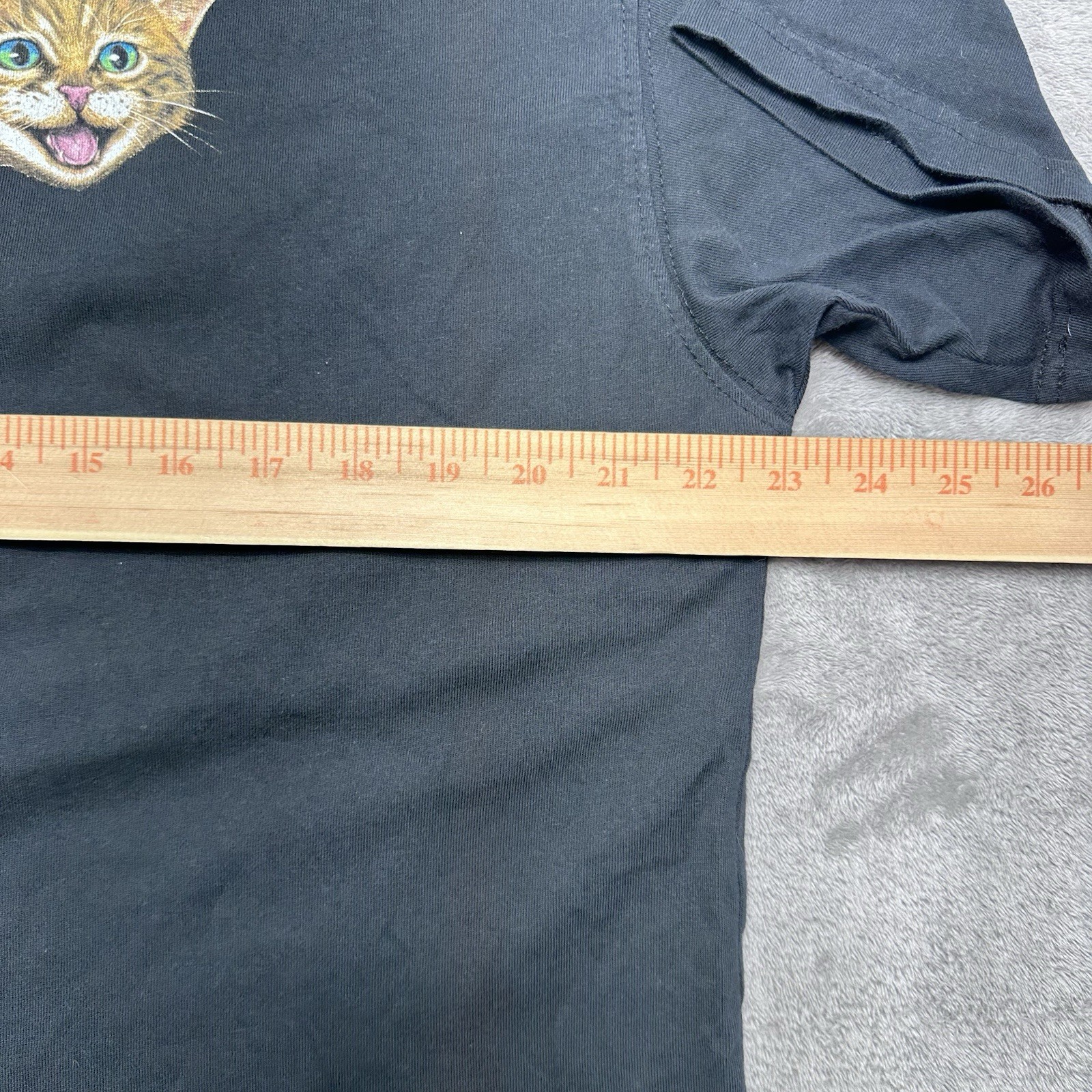 Nike SB Cat Scratch Graphic Skate Tee Loose Fit Black Size Large (Rare)