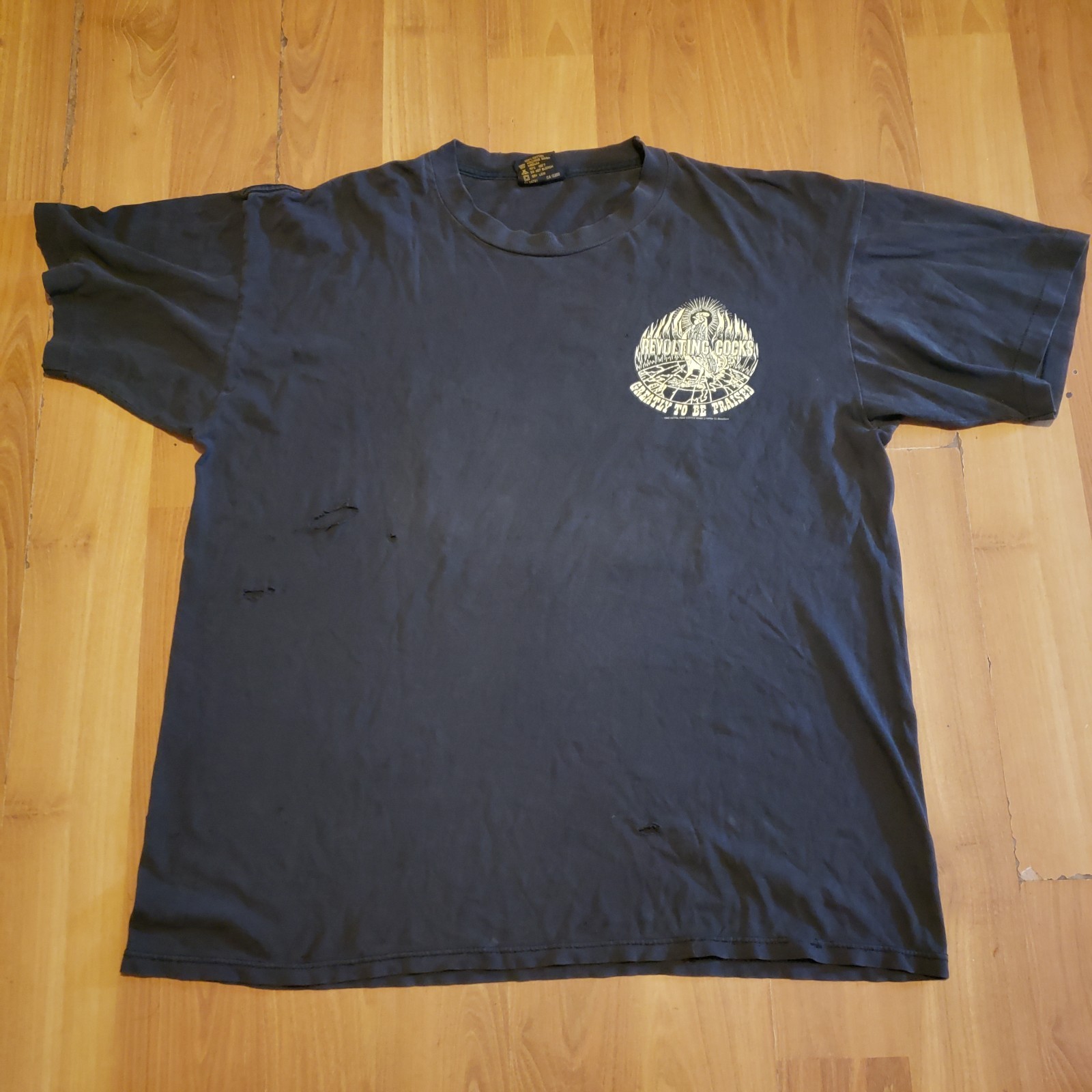 Revolting Cocks Brockum 1993 Vintage Band Industrial Shirt
