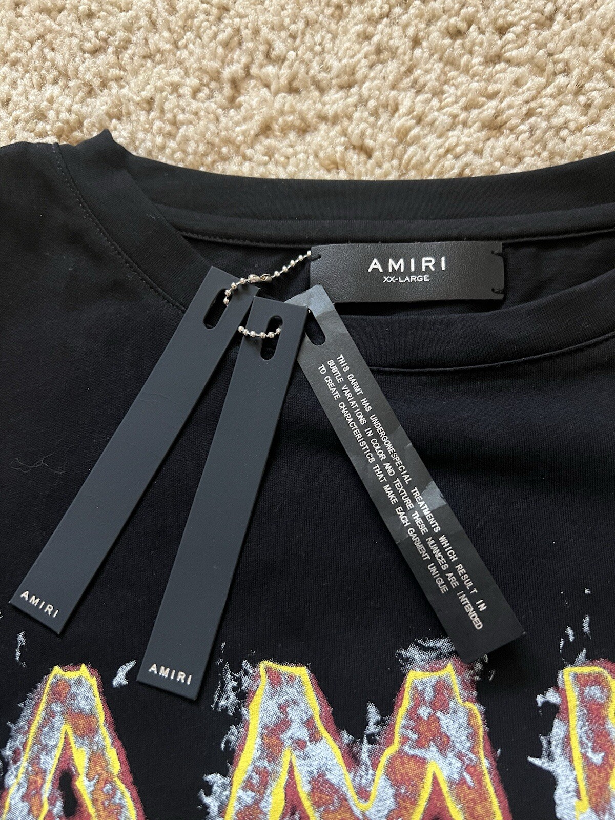 Amiri Flame Tee – 2XL *Brand new With tags!*