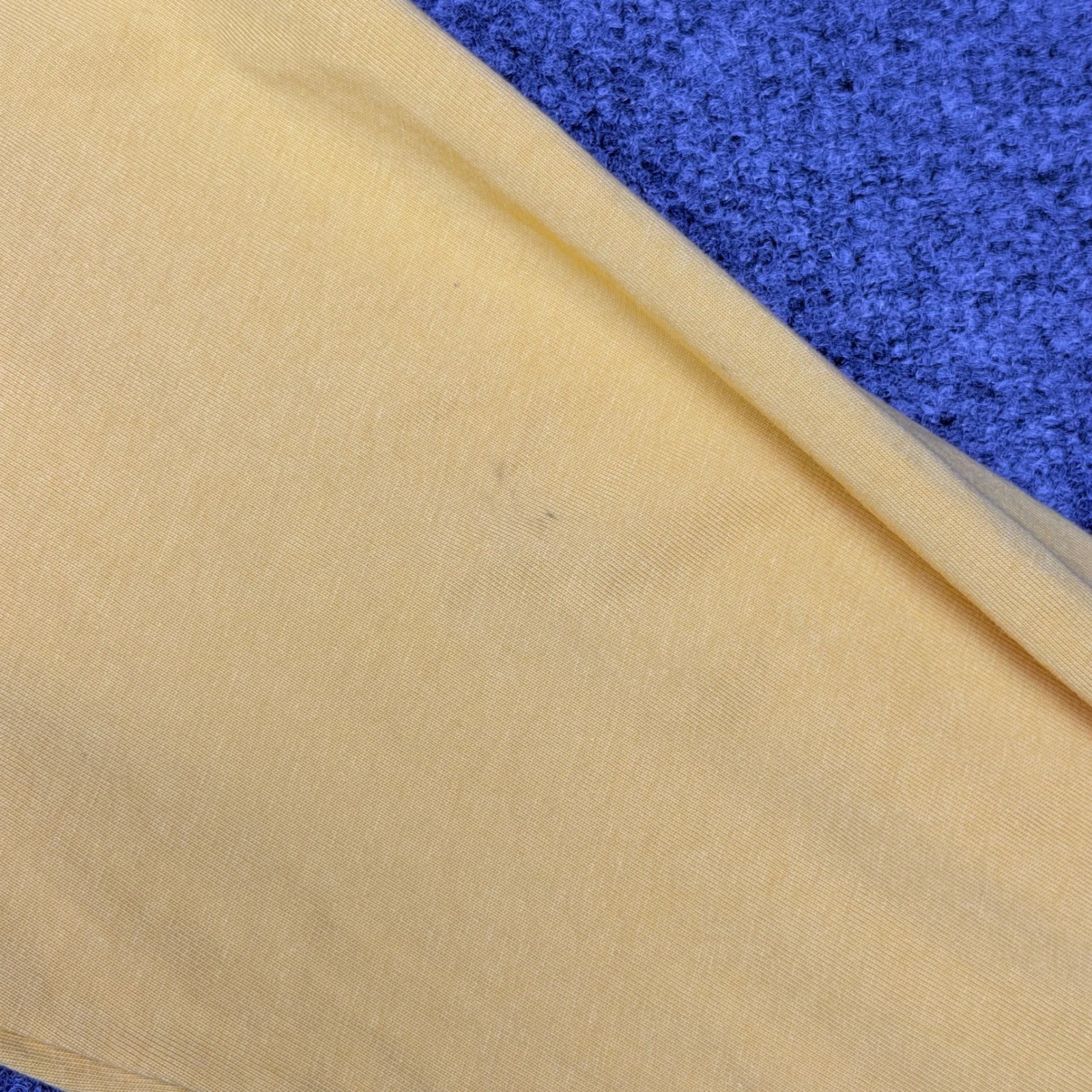 Only NY Bullfrog Graphic Long Sleeve T-Shirt Mens Med Yellow Cotton Streetwear