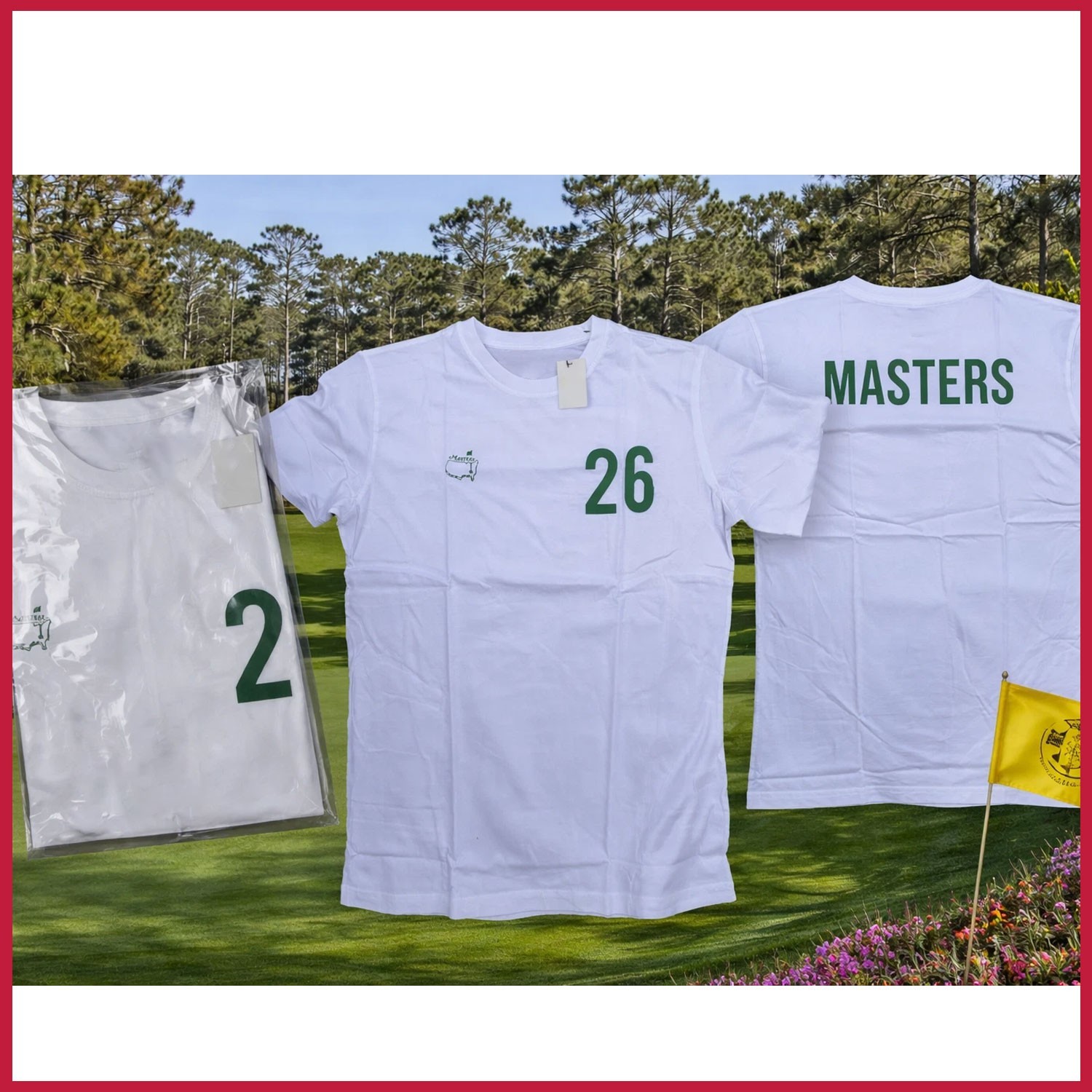 NEW – 2026 Masters Golf Caddie Tee T-shirt Golf Club Gift Reprint Gildan
