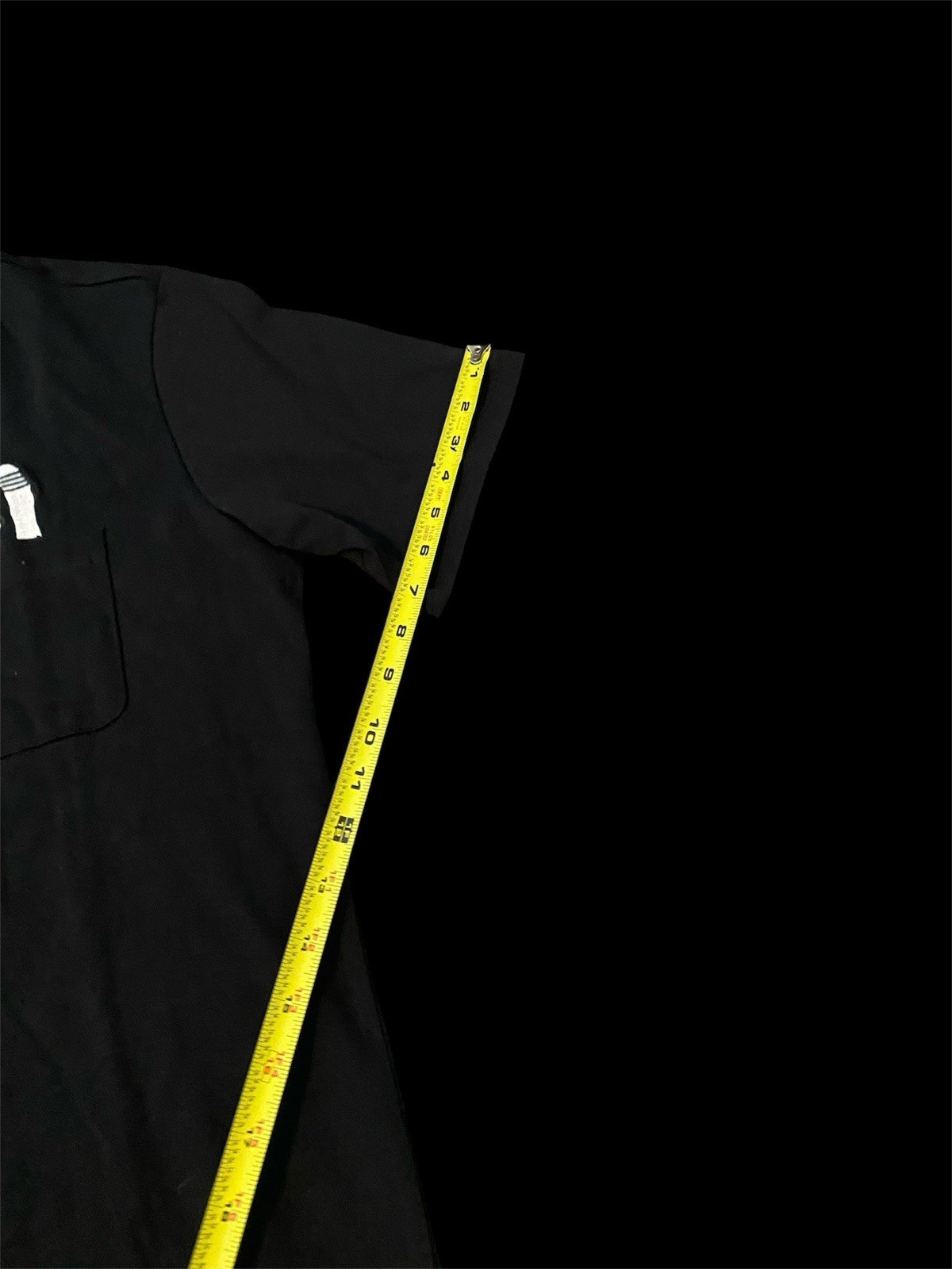 Adidas-Lounge Slides Pocket T-Shirt-Men’s Size: Medium-Color: Black/White-NEW!!
