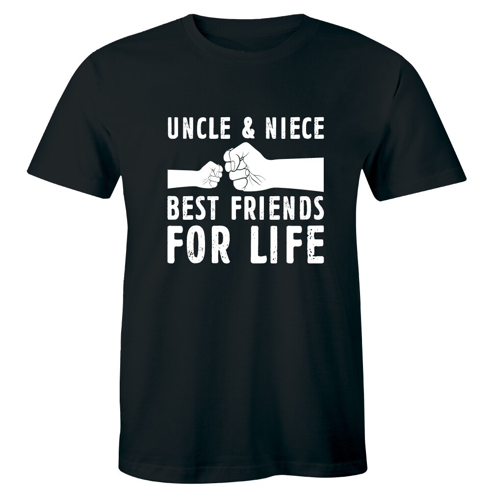 Uncle and Niece Best Friends For Life Men&rsquo;s T-Shirt Awesome Cool Family Gift