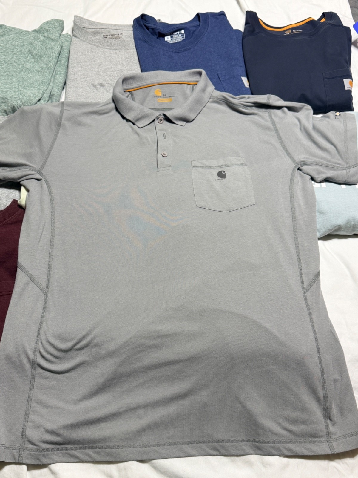 Carhartt Tee Shirt Bundle Reseller Lot Of 12 SZS XL USA Multicolor
