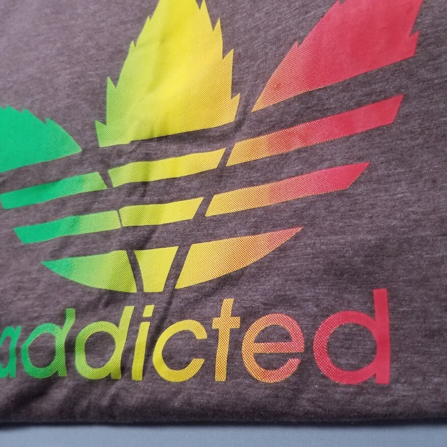 Breckenridge Colorado Ski Resort Mountain T Shirt Men S Rasta Trefoil Logo Vtg