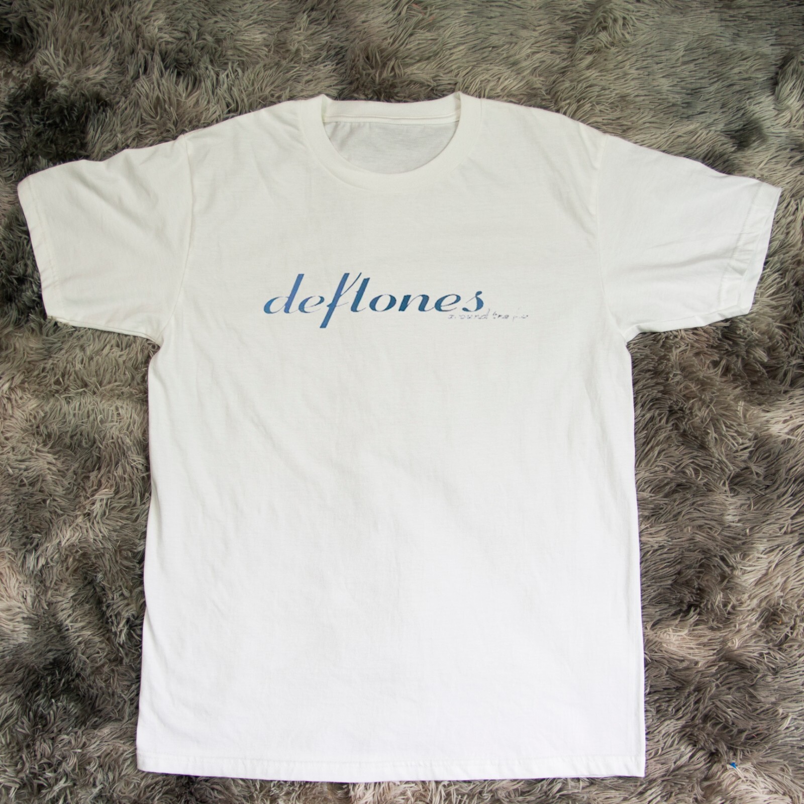 NEW! Deftones Around The Fur Title Unisex White T-shirt Size S-5XL