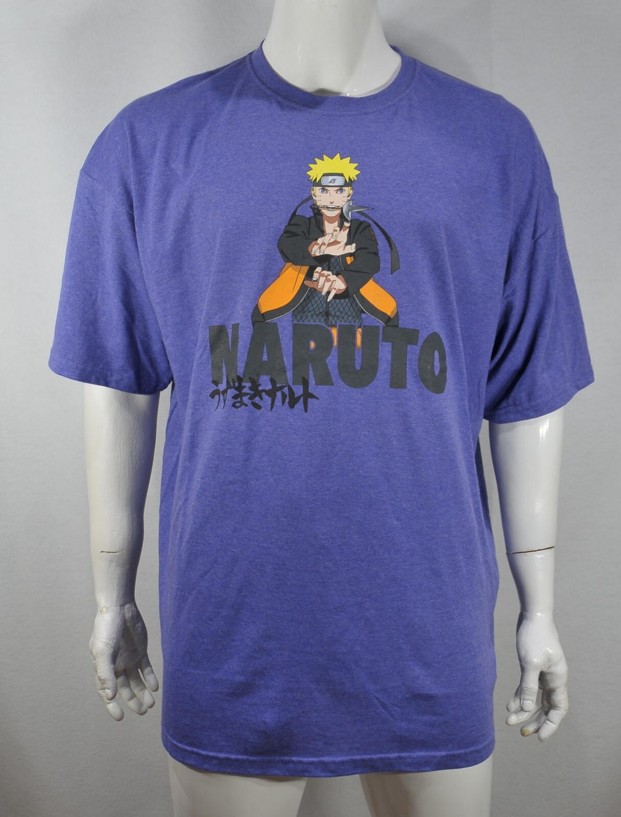 Naruto Collection Men&rsquo;s T shirt 2XL Short Sleeve NWOT