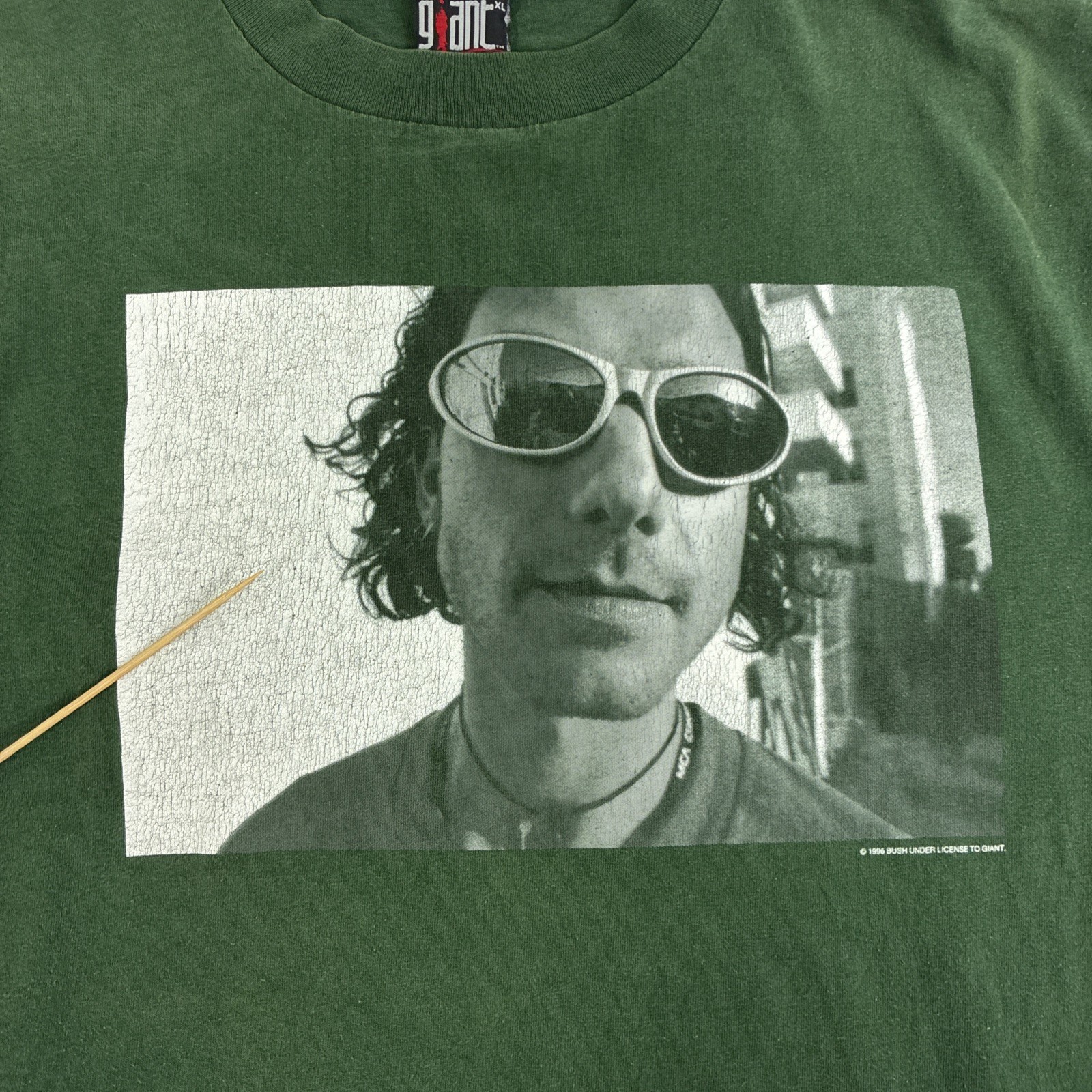 Vintage Bush Razorblade Suitcase Gavein Rossdale Giant T-Shirt Size XL 1996 90s