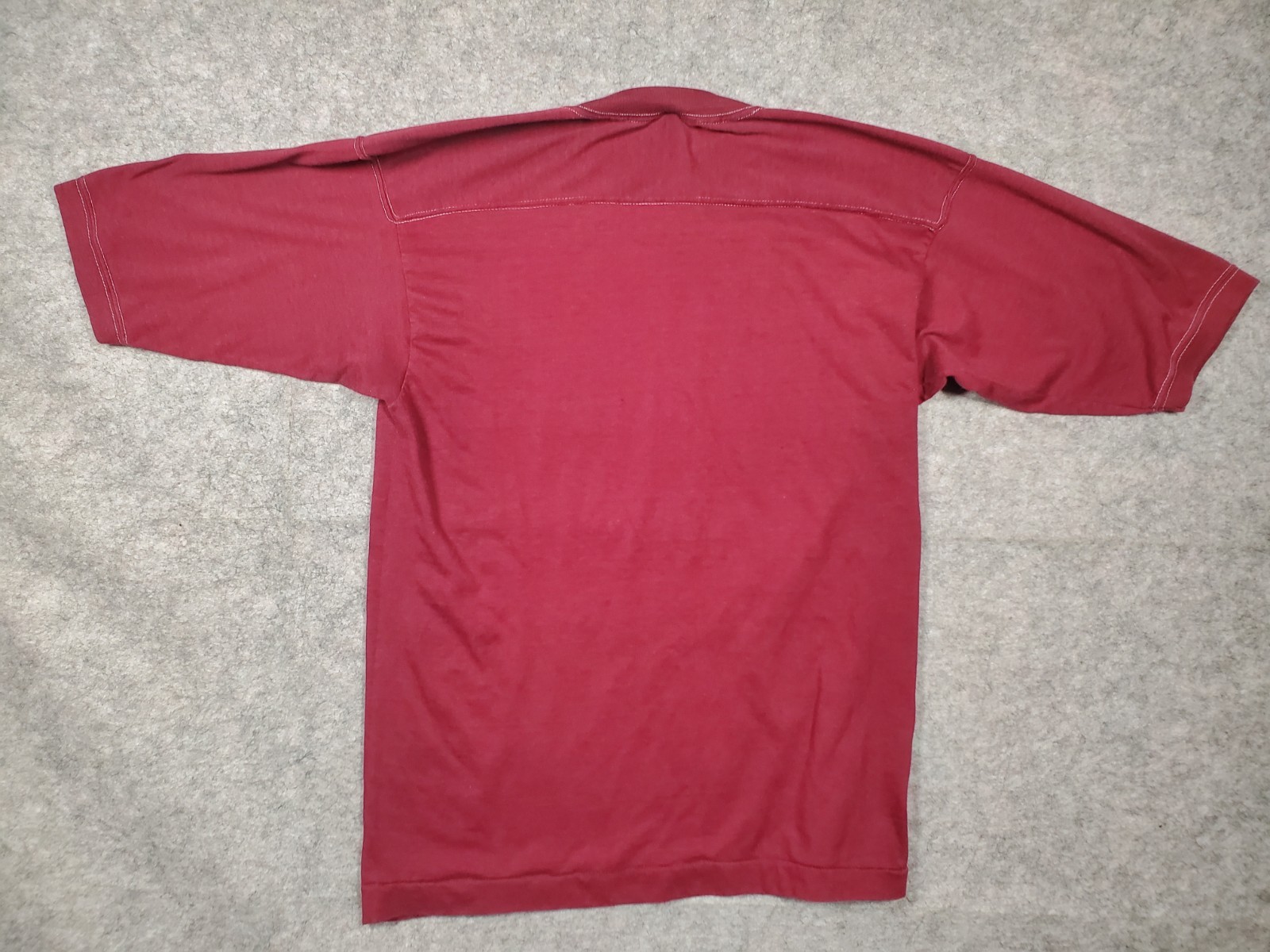 VTG 70s 80s USA Downerwear Mens Shirt Size Large « Turkey Turd » Short Skeeve