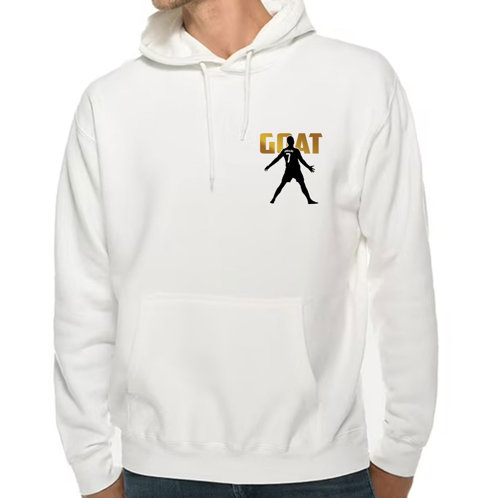 Ronaldo kids hoodie tshirt cristiano ronaldo cr7 goat – kids & adult sizes