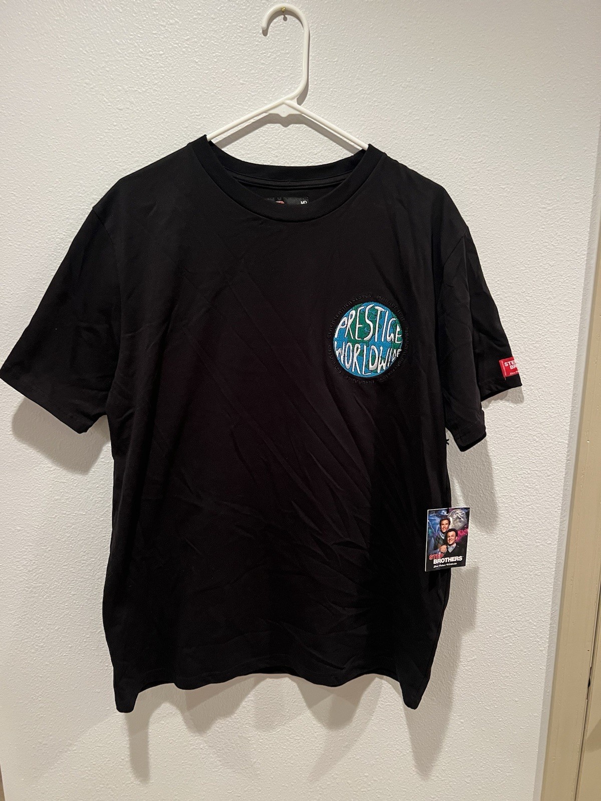 Step Brothers Movie Prestige Worldwide Shoe Palace Promo Shirt Medium Rare Find!