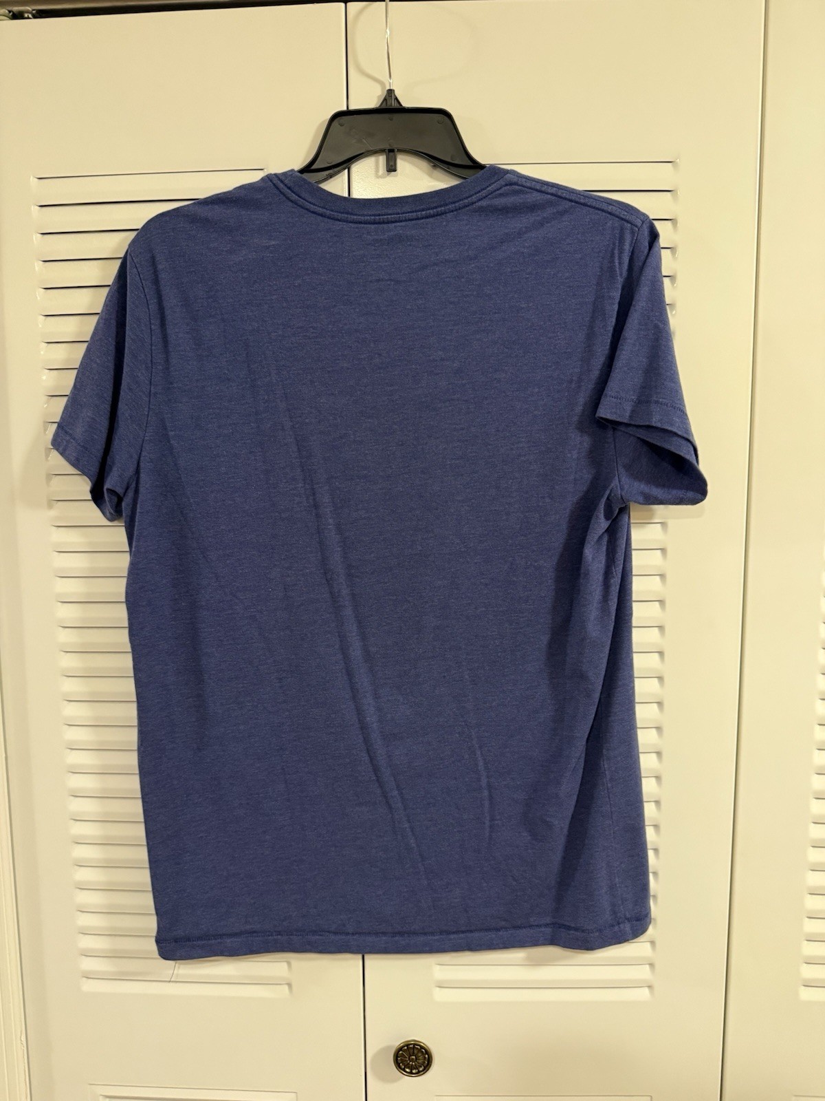 Aéropostale Men&rsquo;s T-Shirt Blue L NYC Brooklyn Graphic Print Crew Neck Short