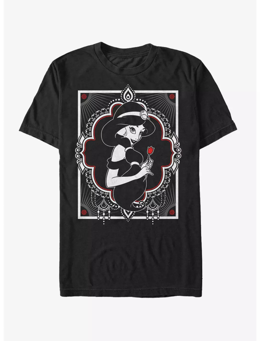 Disney Aladdin Jasmine Rose T Shirt Size S – 5XL Gift For Friends